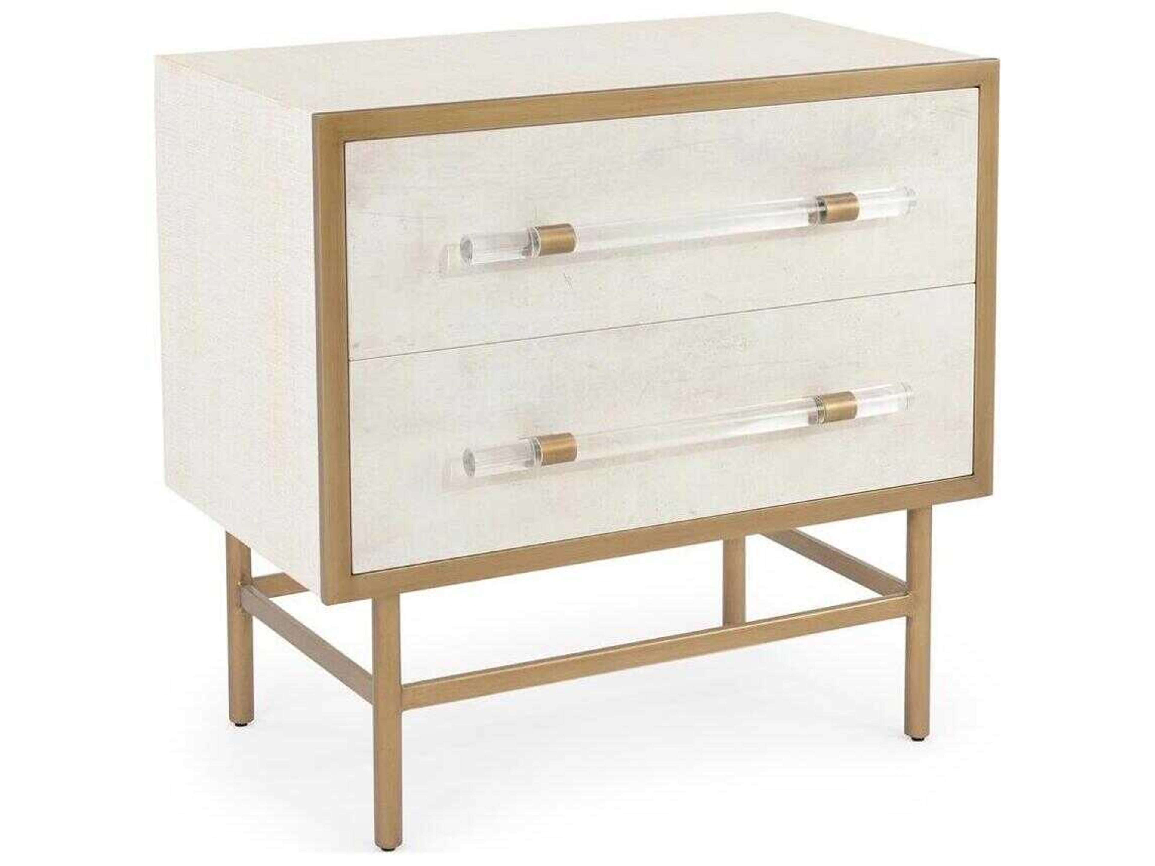 John Richard Mark McDowell Suteki 2-Drawers Beech Wood Nightstand