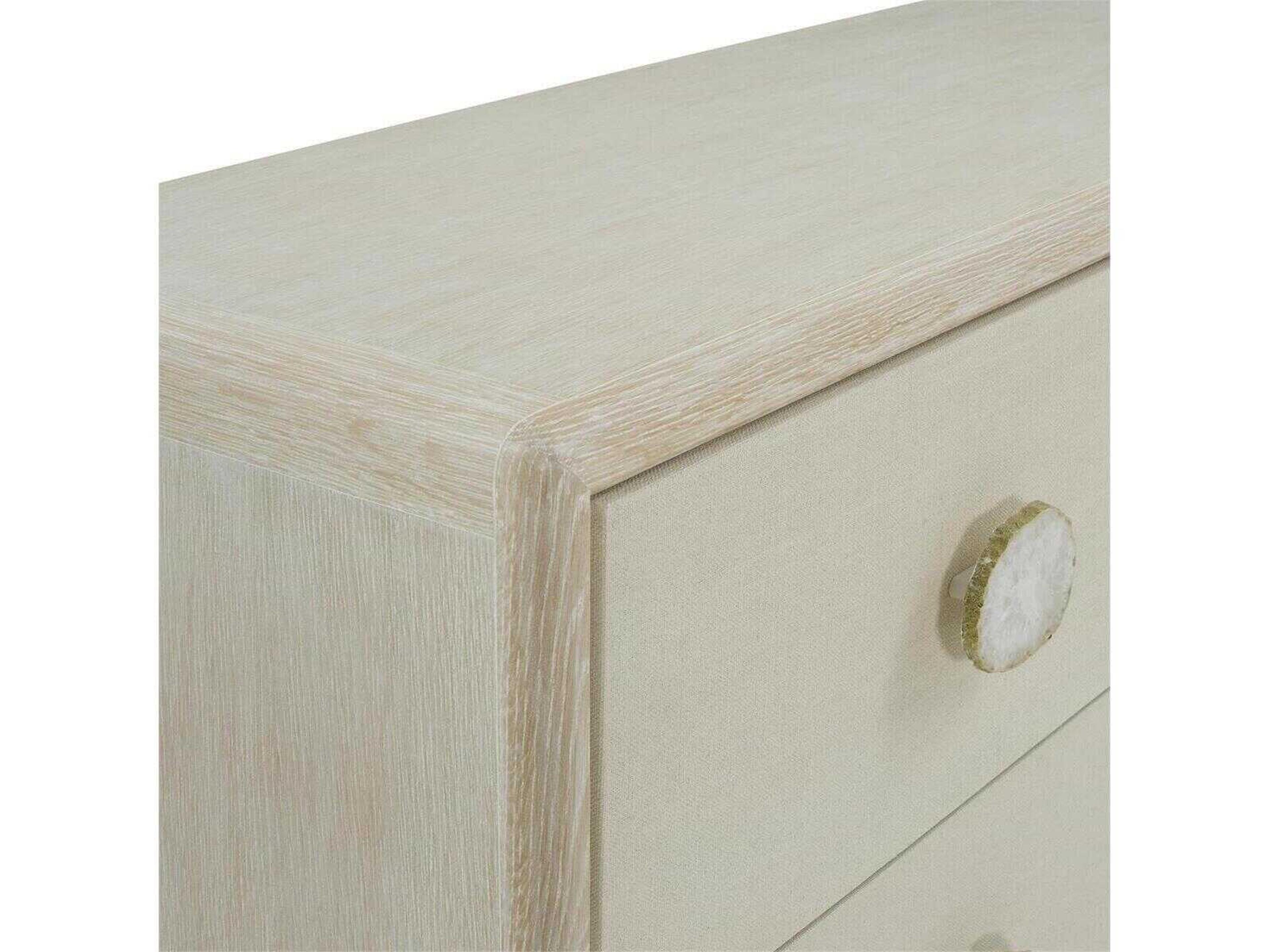 John Richard Alba 6-Drawers Oak Wood Dresser