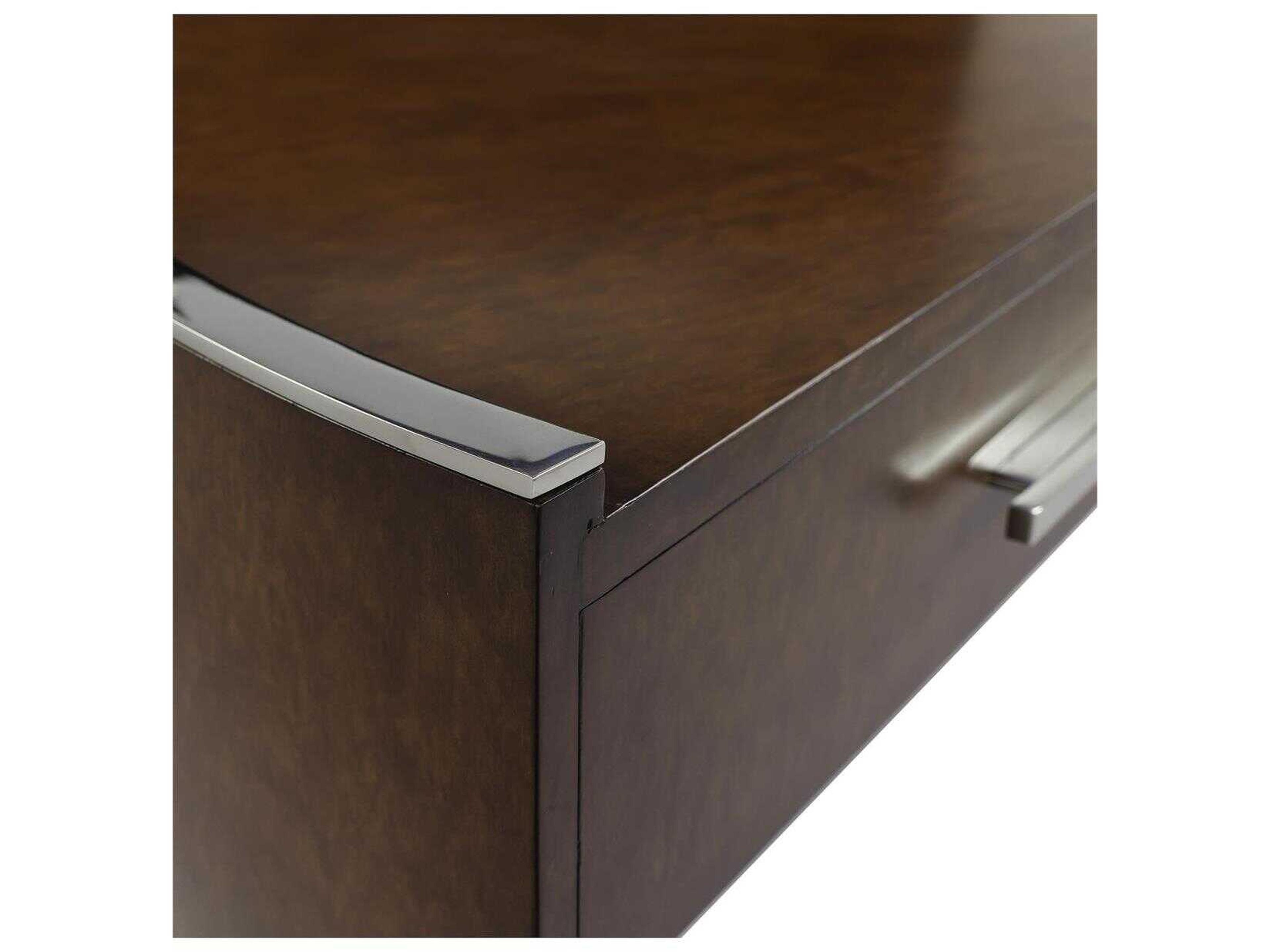 John Richard Vista Dark Pomelle Brown Writing Desk