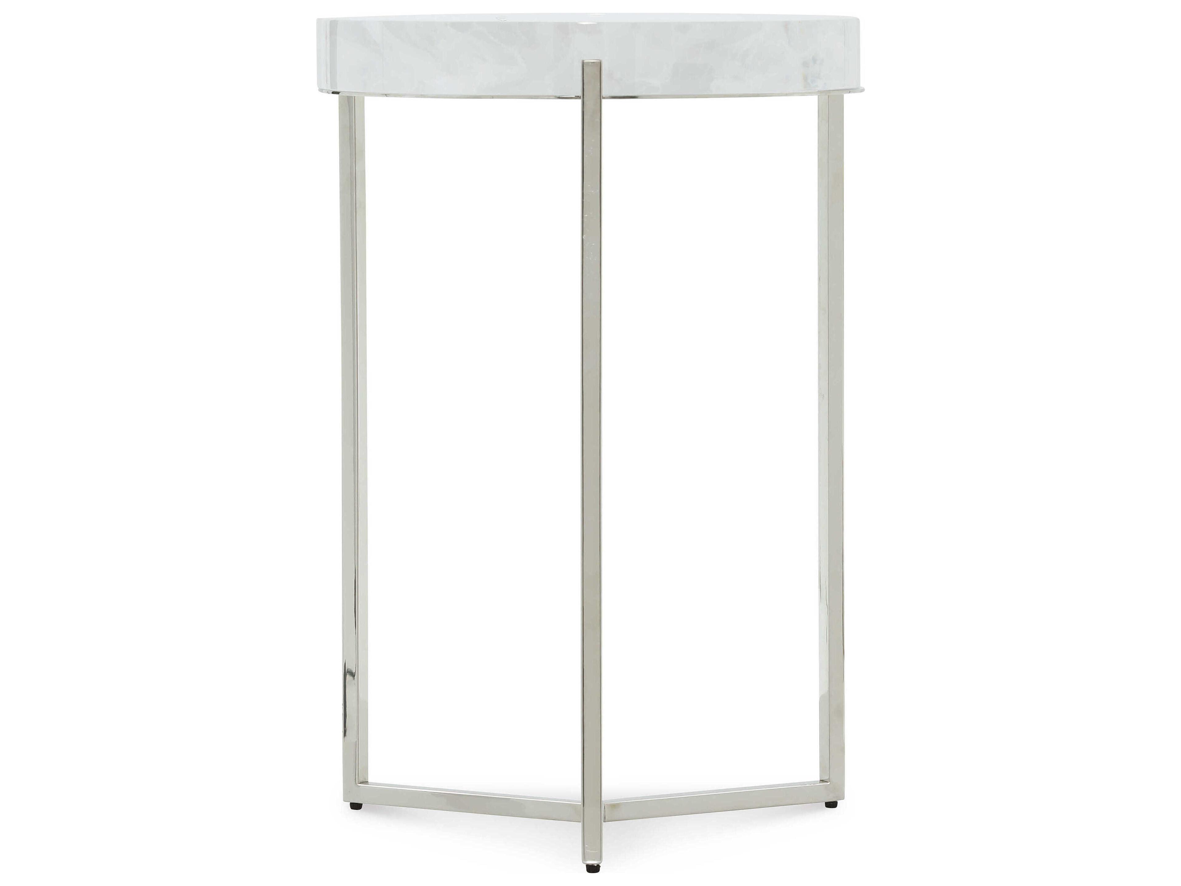 Fumosi Round Smoke End Table