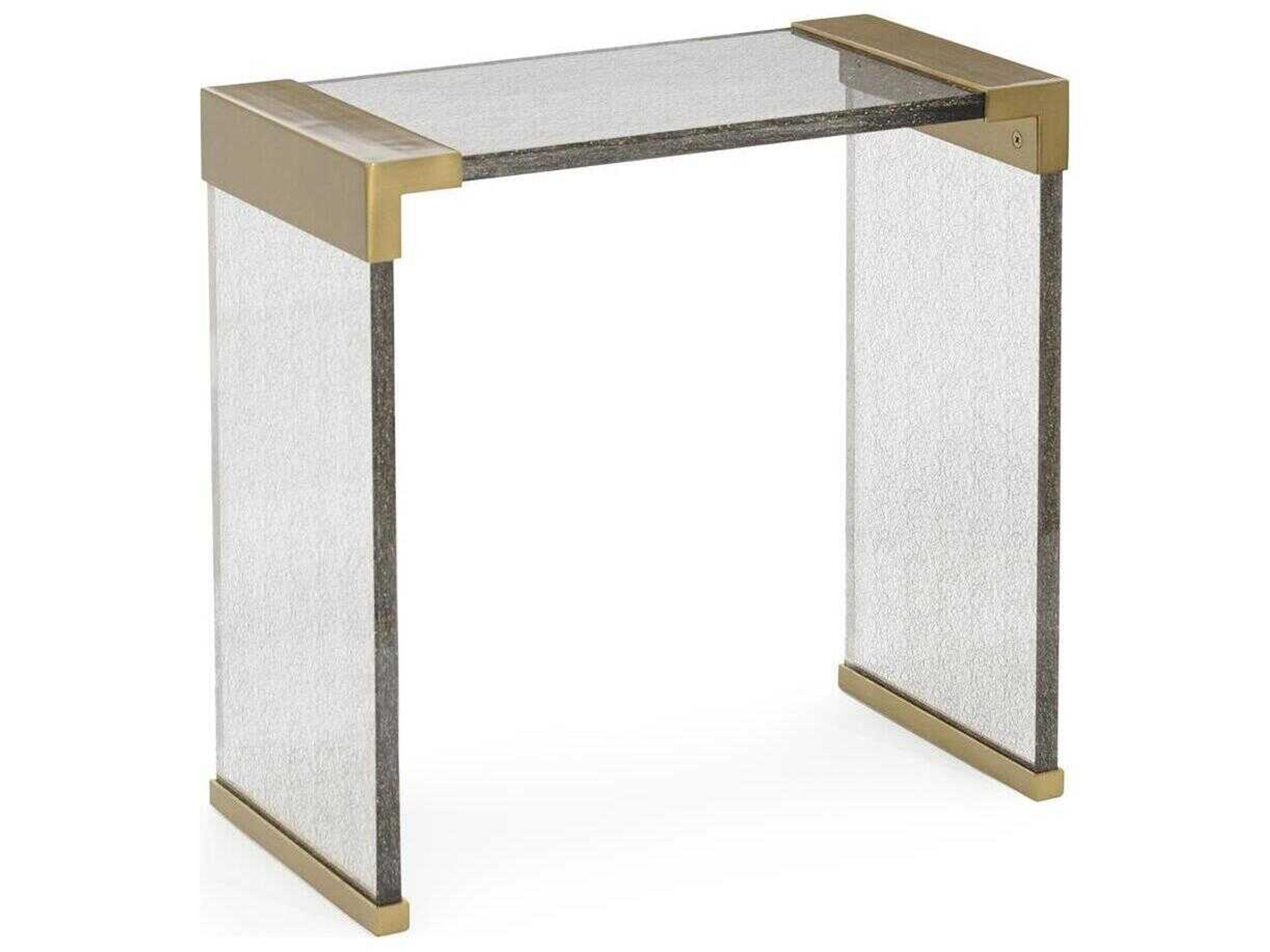 Marco Rectangular Acrylic Clear End Table