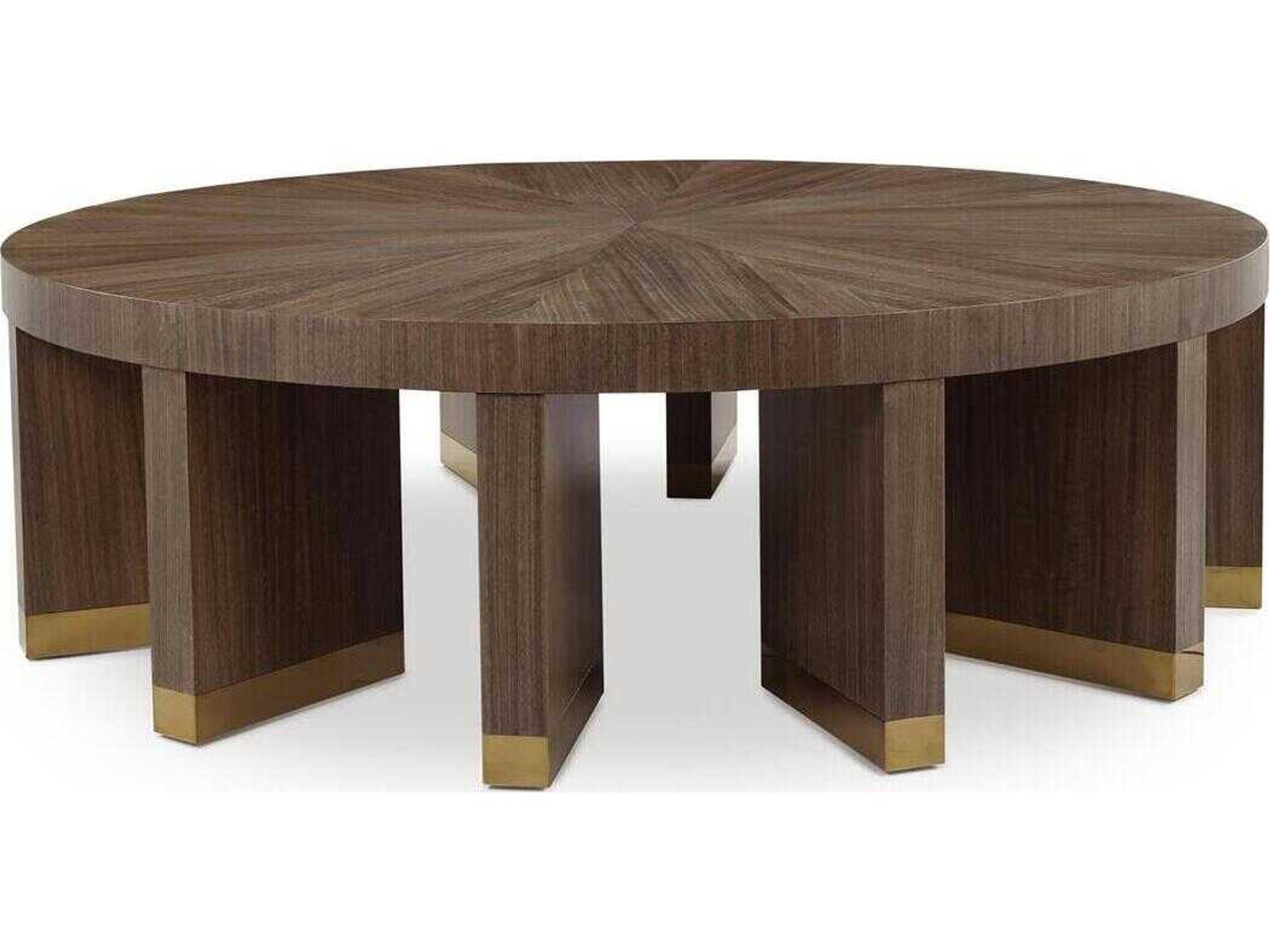 Revolve Round Wood Tristan Coffee Table