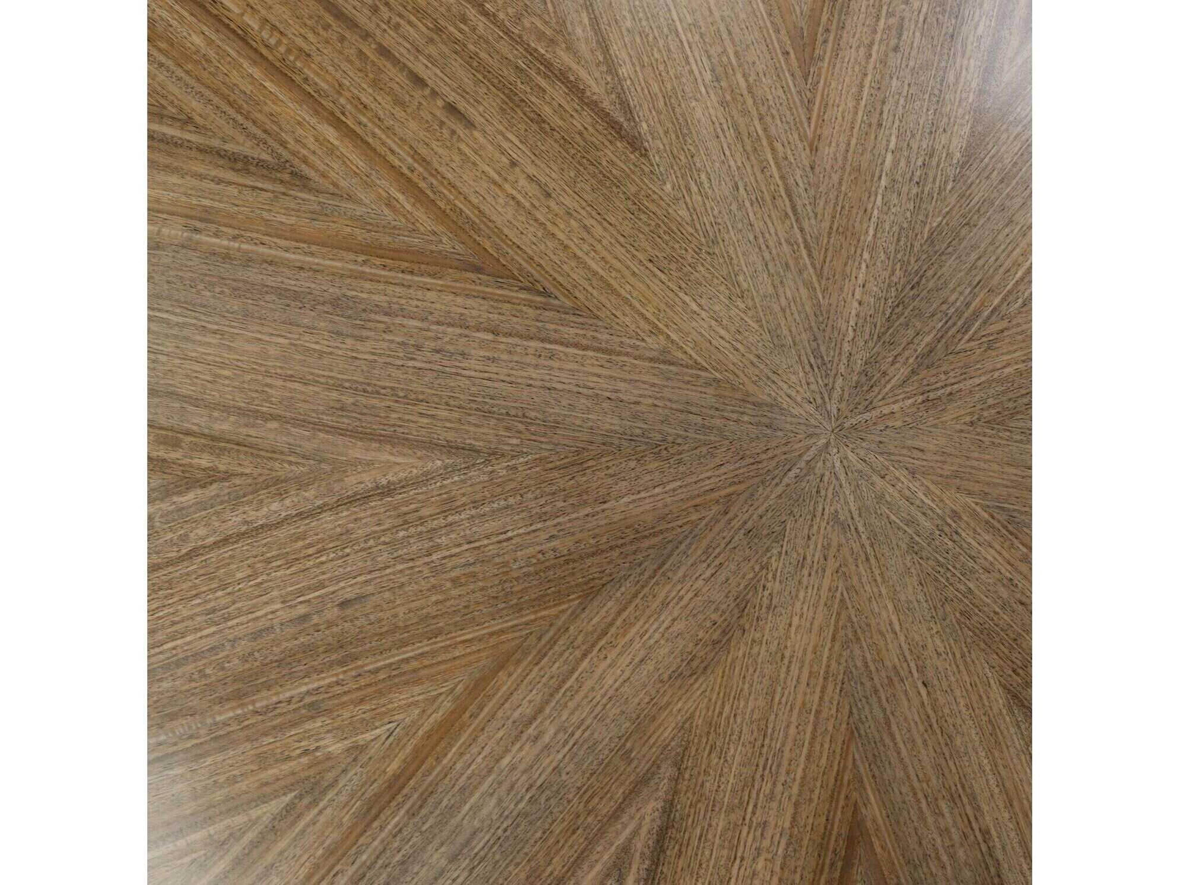 John Richard Revolve Round Wood Tristan Coffee Table