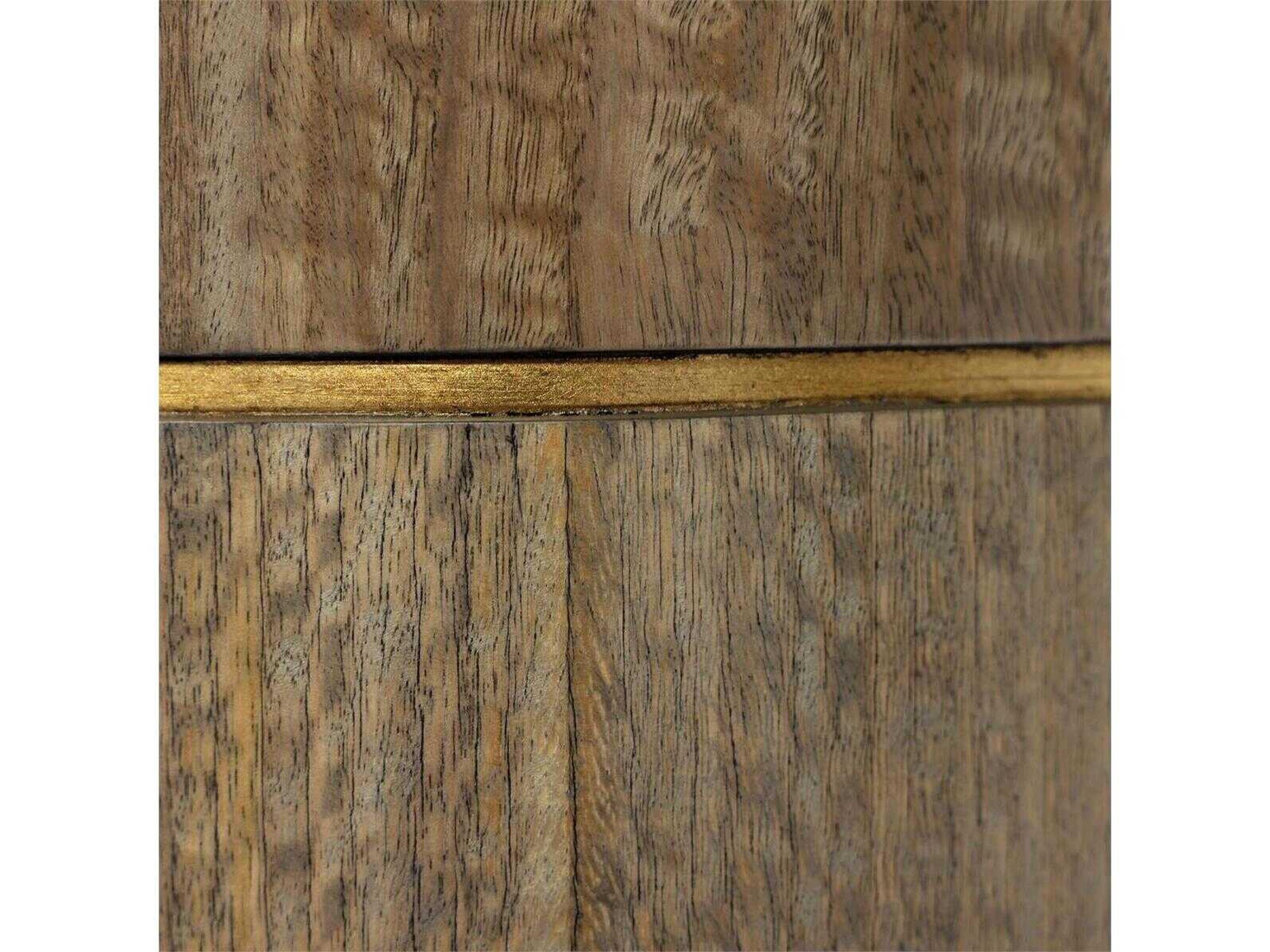 John Richard Cantilevered Oval Wood Tristan End Table