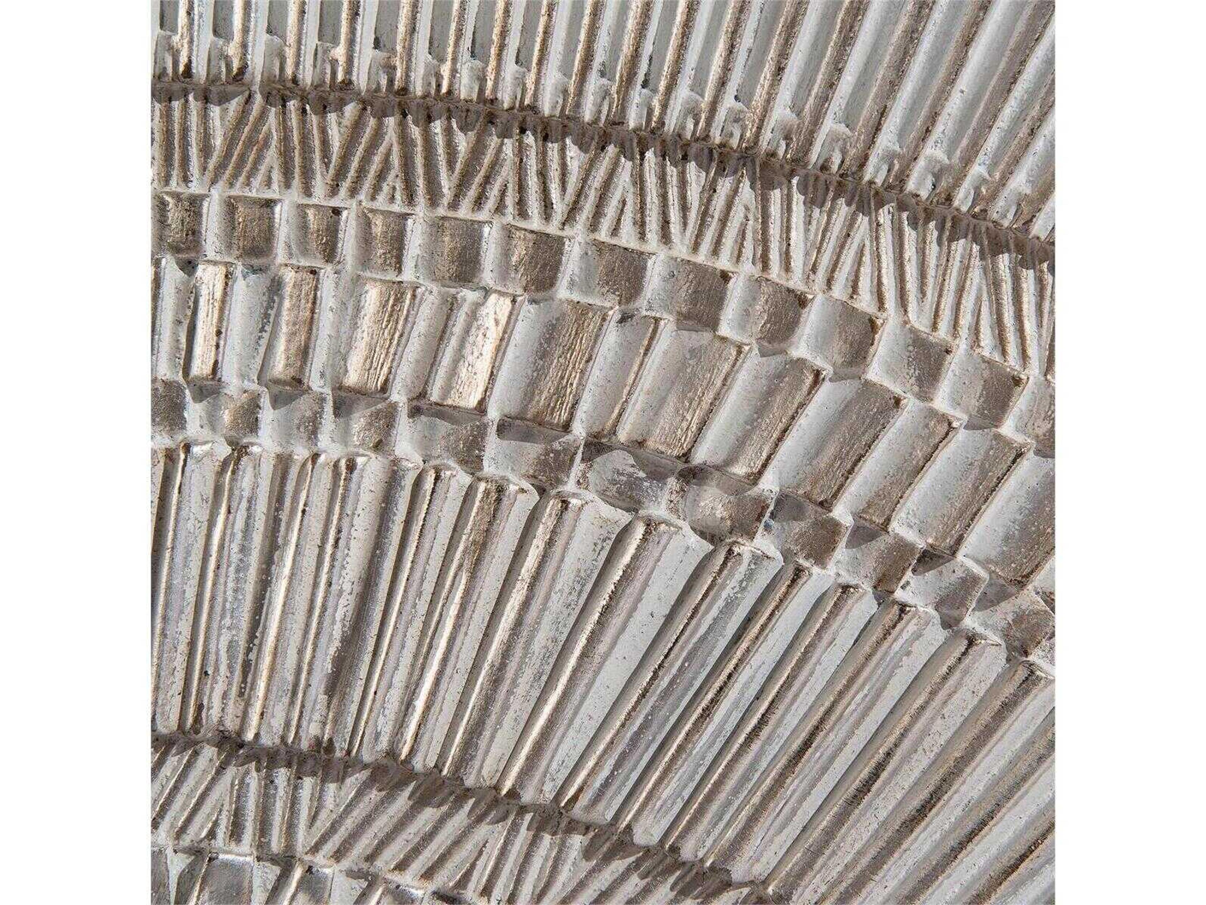 John Richard Mark McDowell Cosmos Silver White Oak Wood Accent Chest