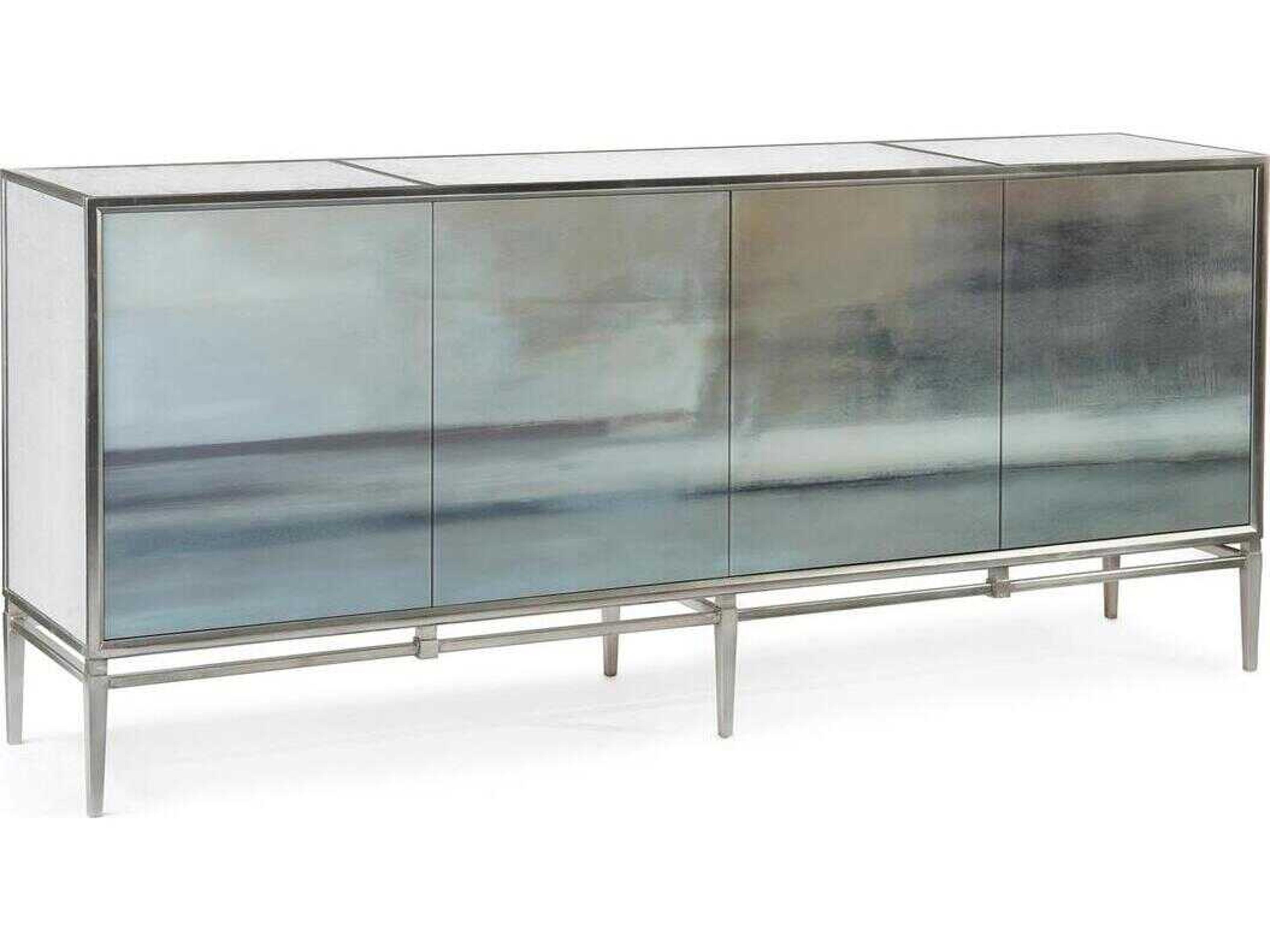 Carol Benson-Cobb Slated Credenza Artistic Four-Door