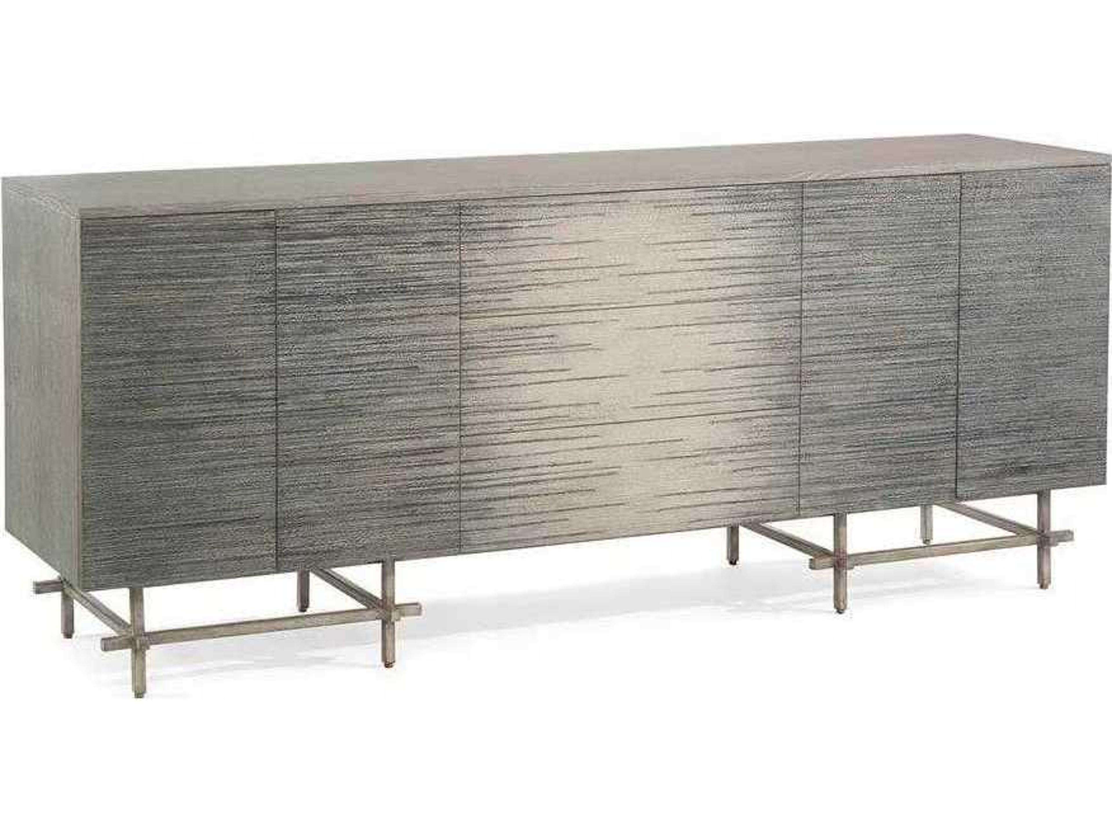 John Richard Harmony 84" Grey Driftwood Sideboard