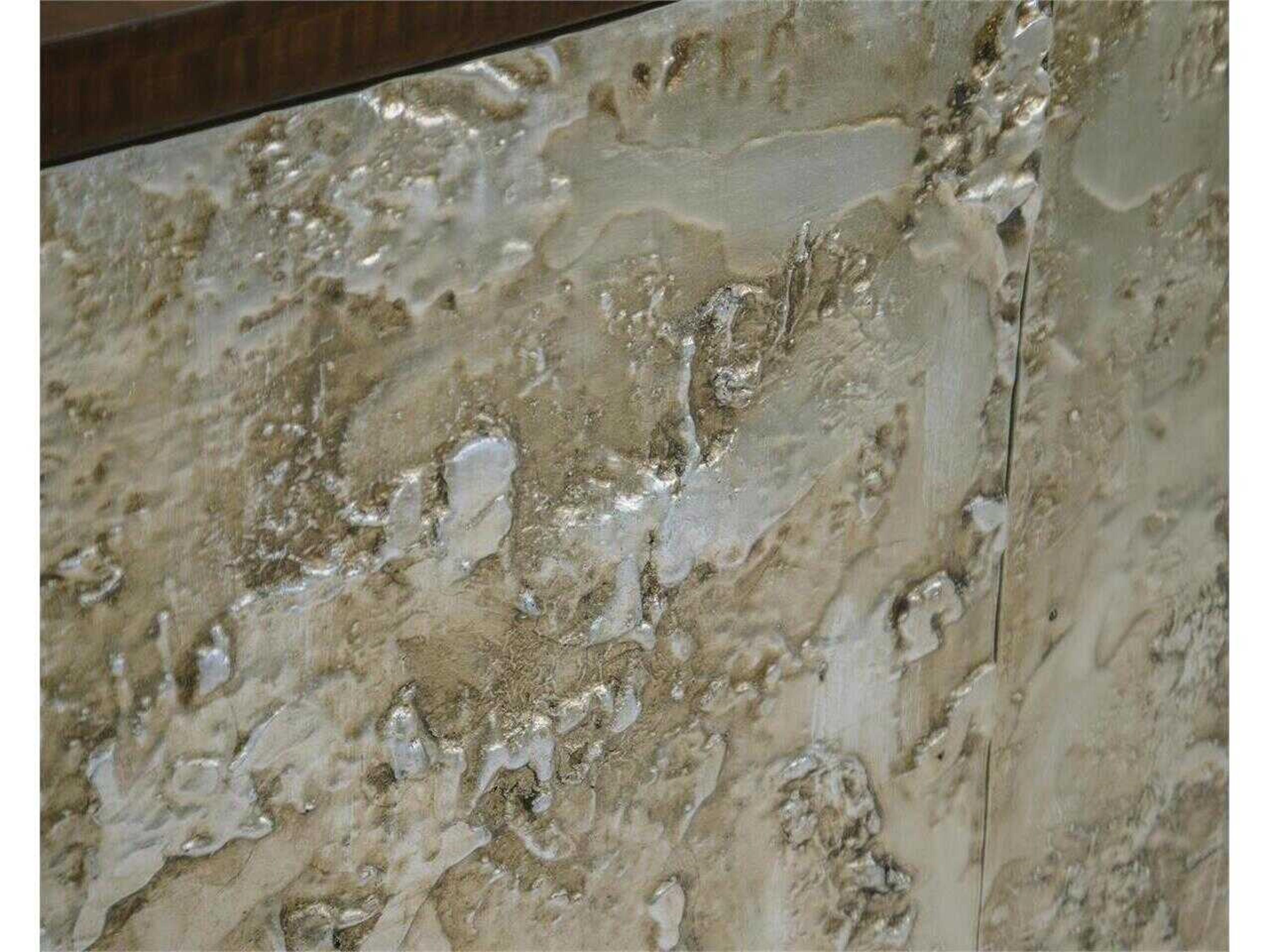 John Richard Mark McDowell Ignea 95" Beech Wood Smoked Molten Silver Sideboard