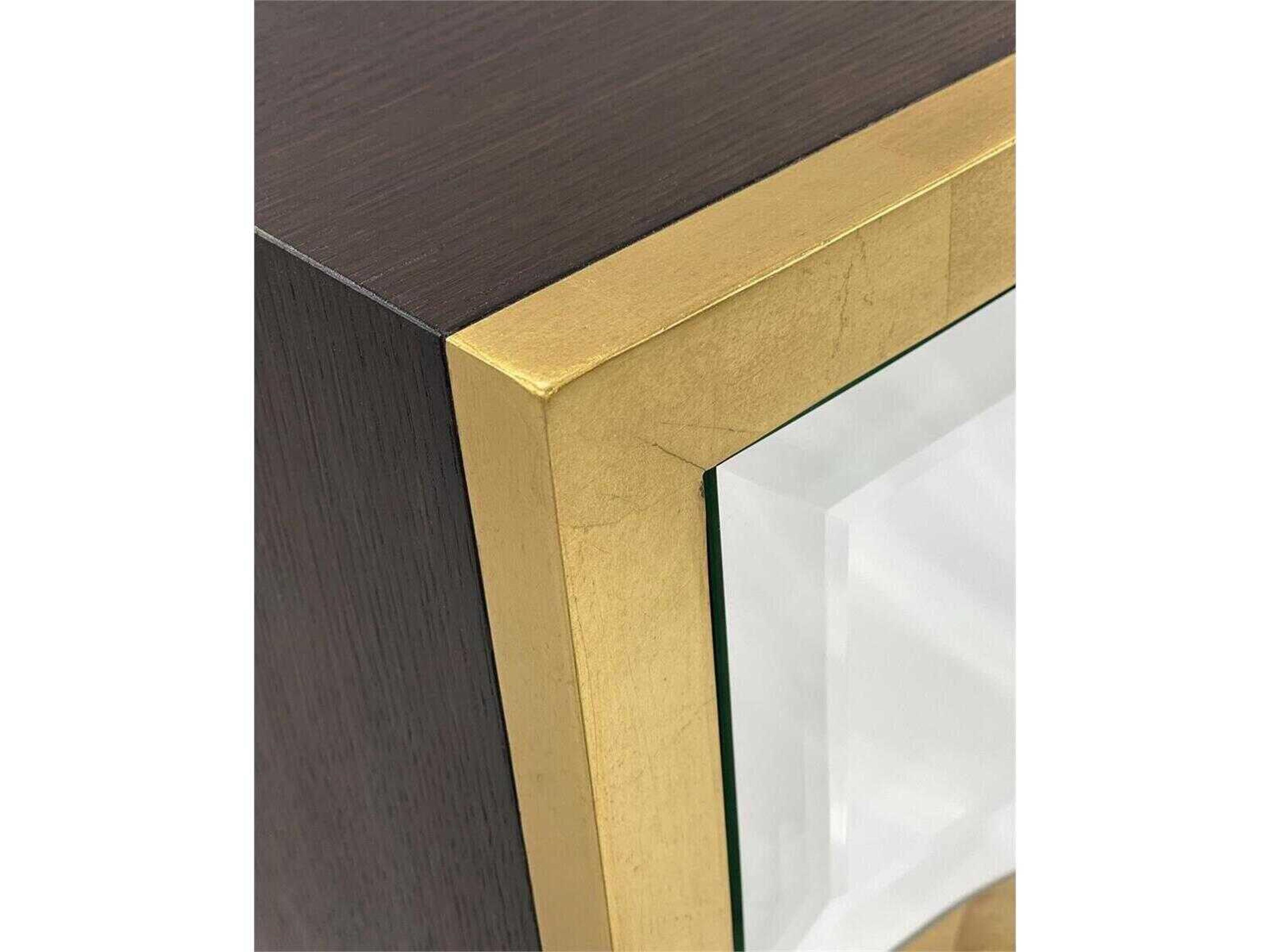 John Richard Mark McDowell Ravine 96" Oak Wood Driftwood White Credenza Sideboard