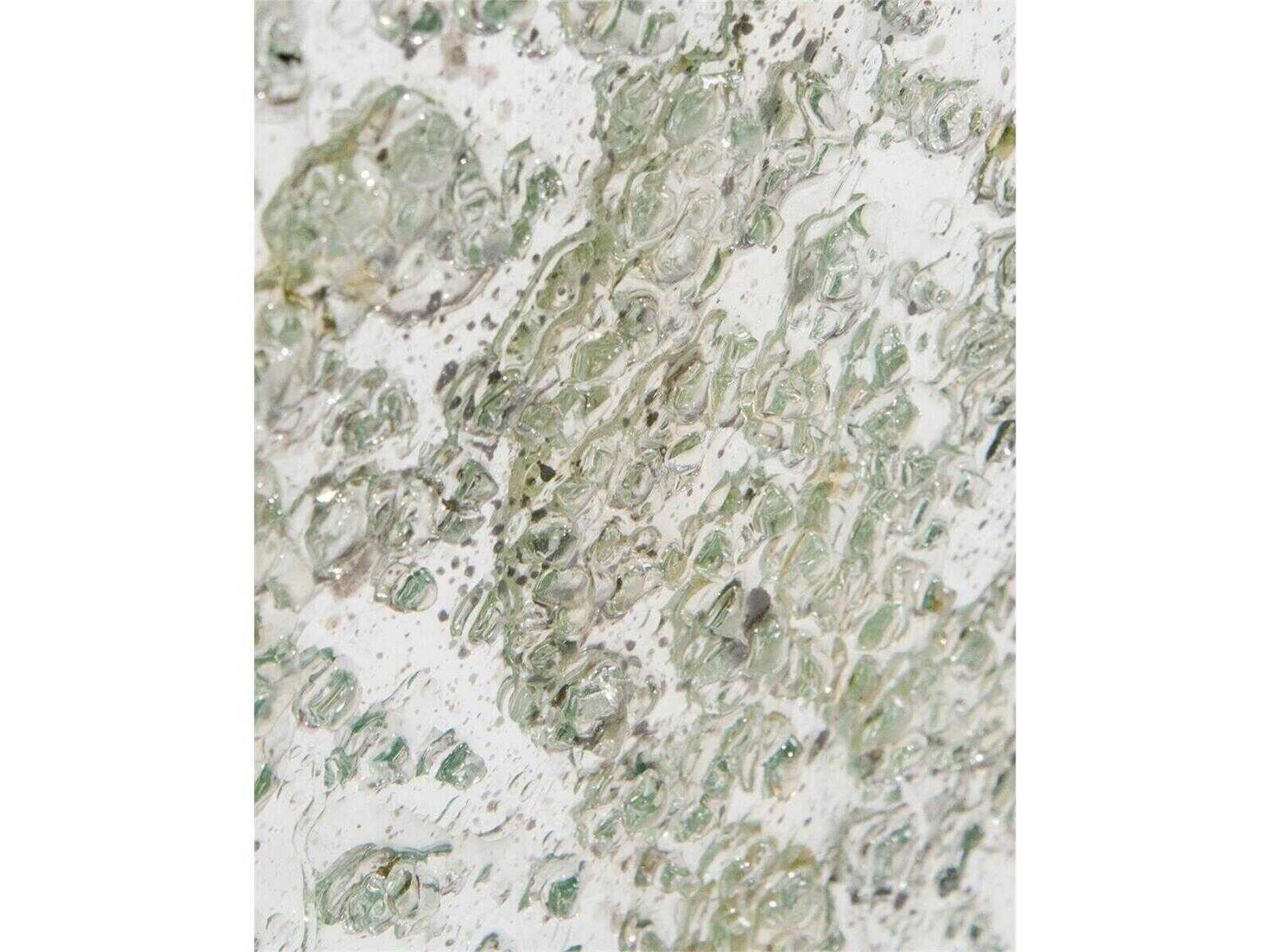 John Richard Mark McDowell Aeolian 70" Beech Wood Silver White Sideboard