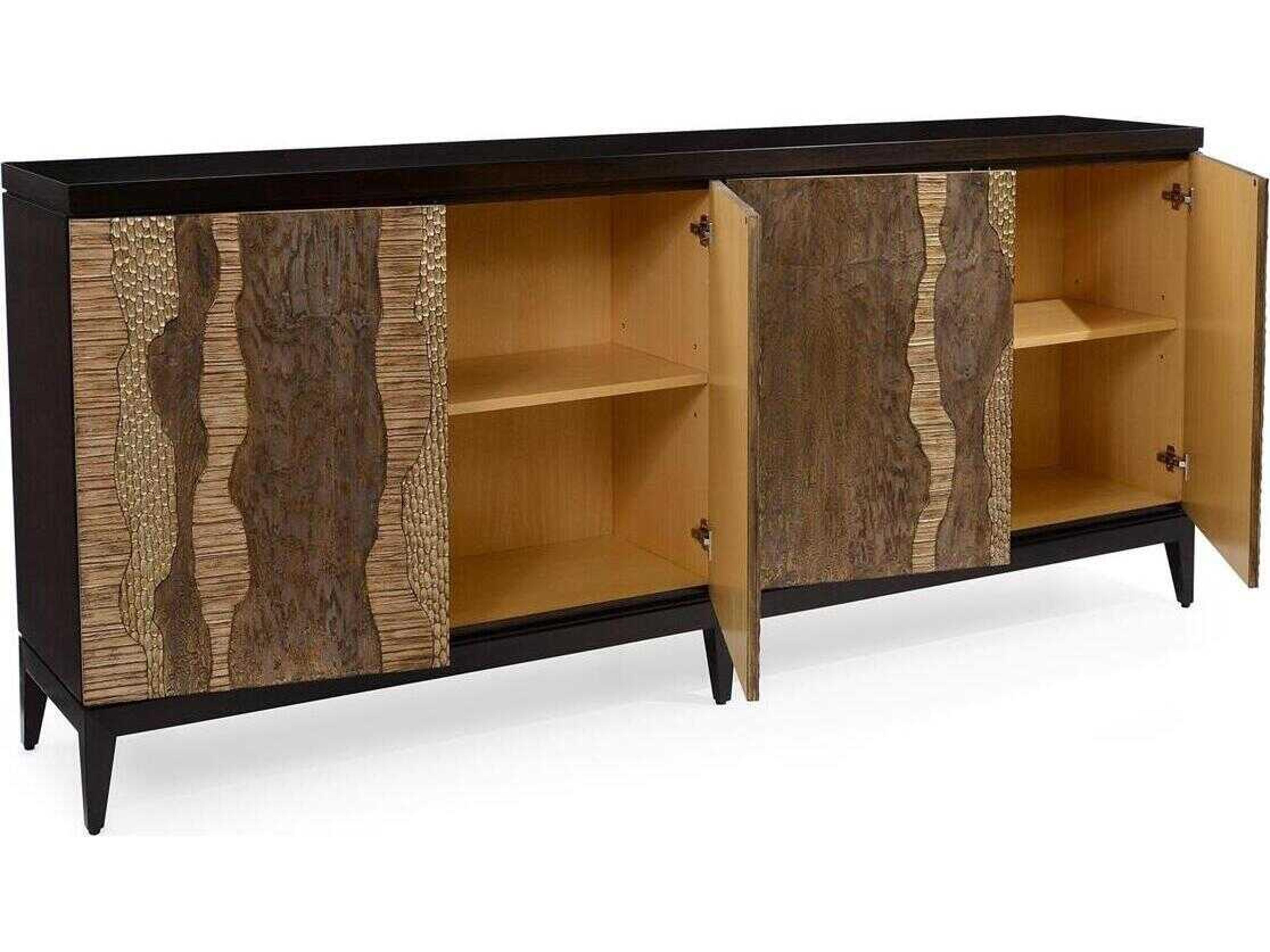 John Richard Mark McDowell River's Edge 94" Beech Wood Espresso Sideboard
