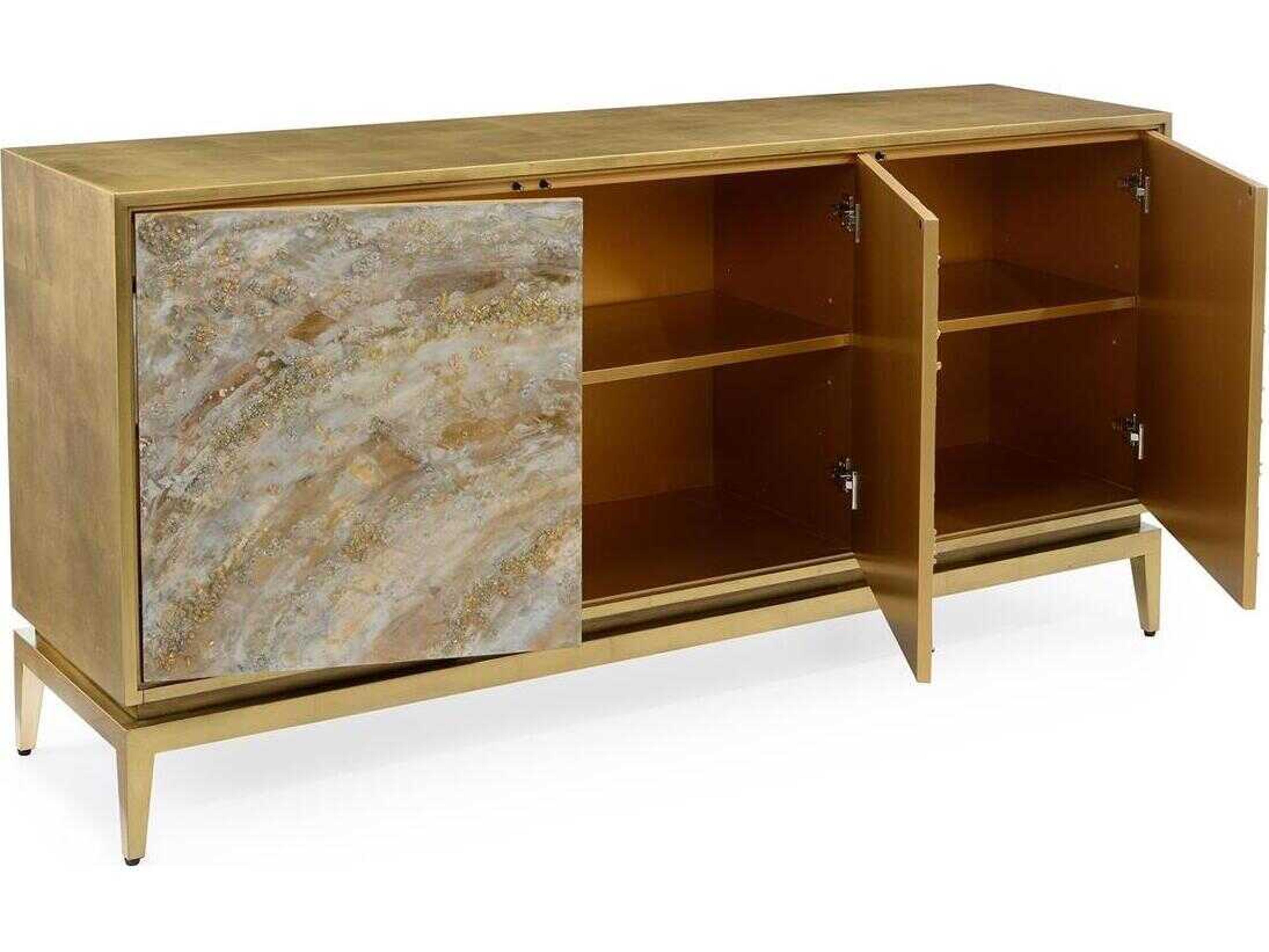 John Richard Mark McDowell Calabash 72" Beech Wood Gold Coast Sideboard