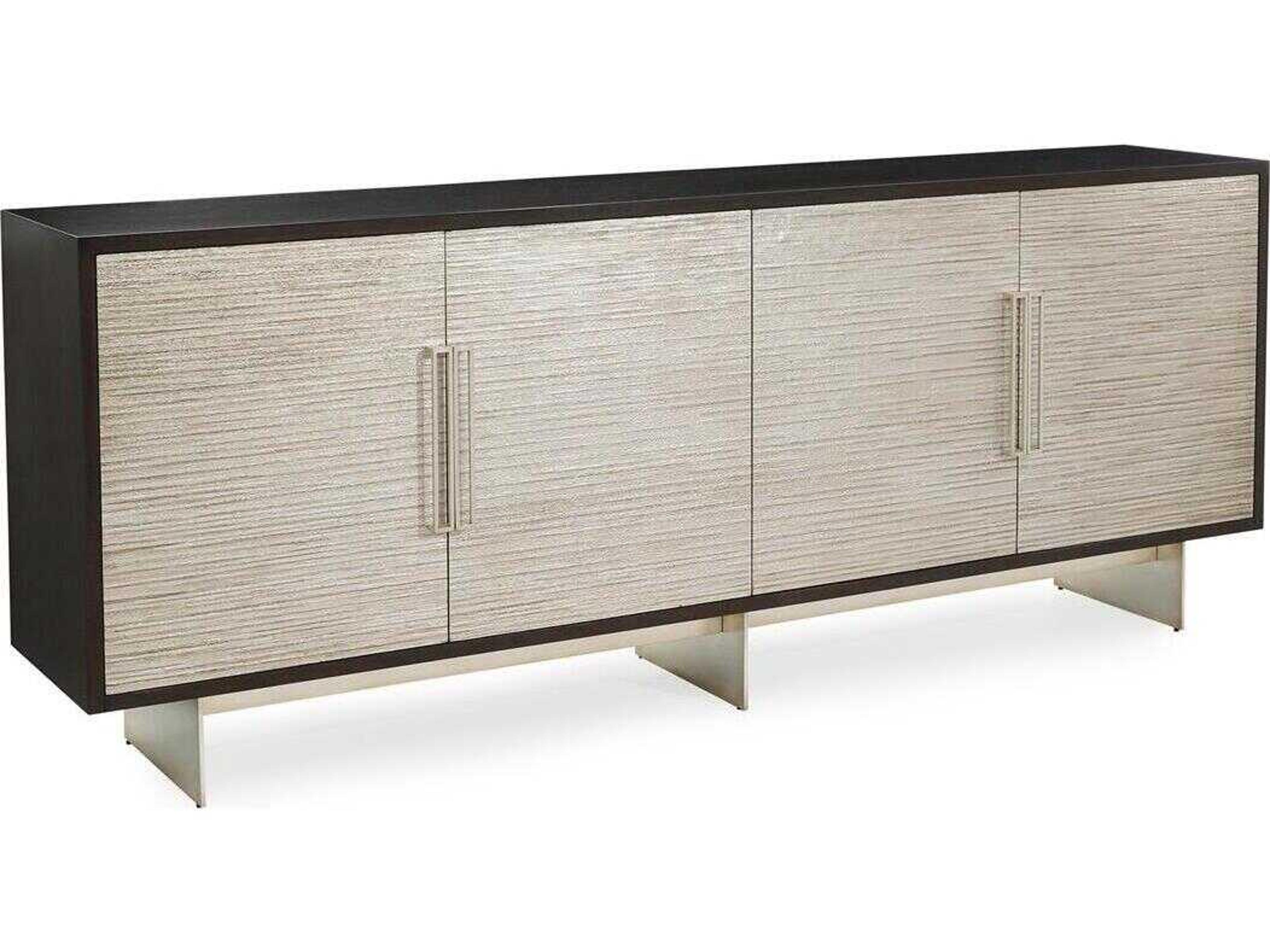 Mark McDowell Saro 94" Beech Wood Espresso Credenza Sideboard