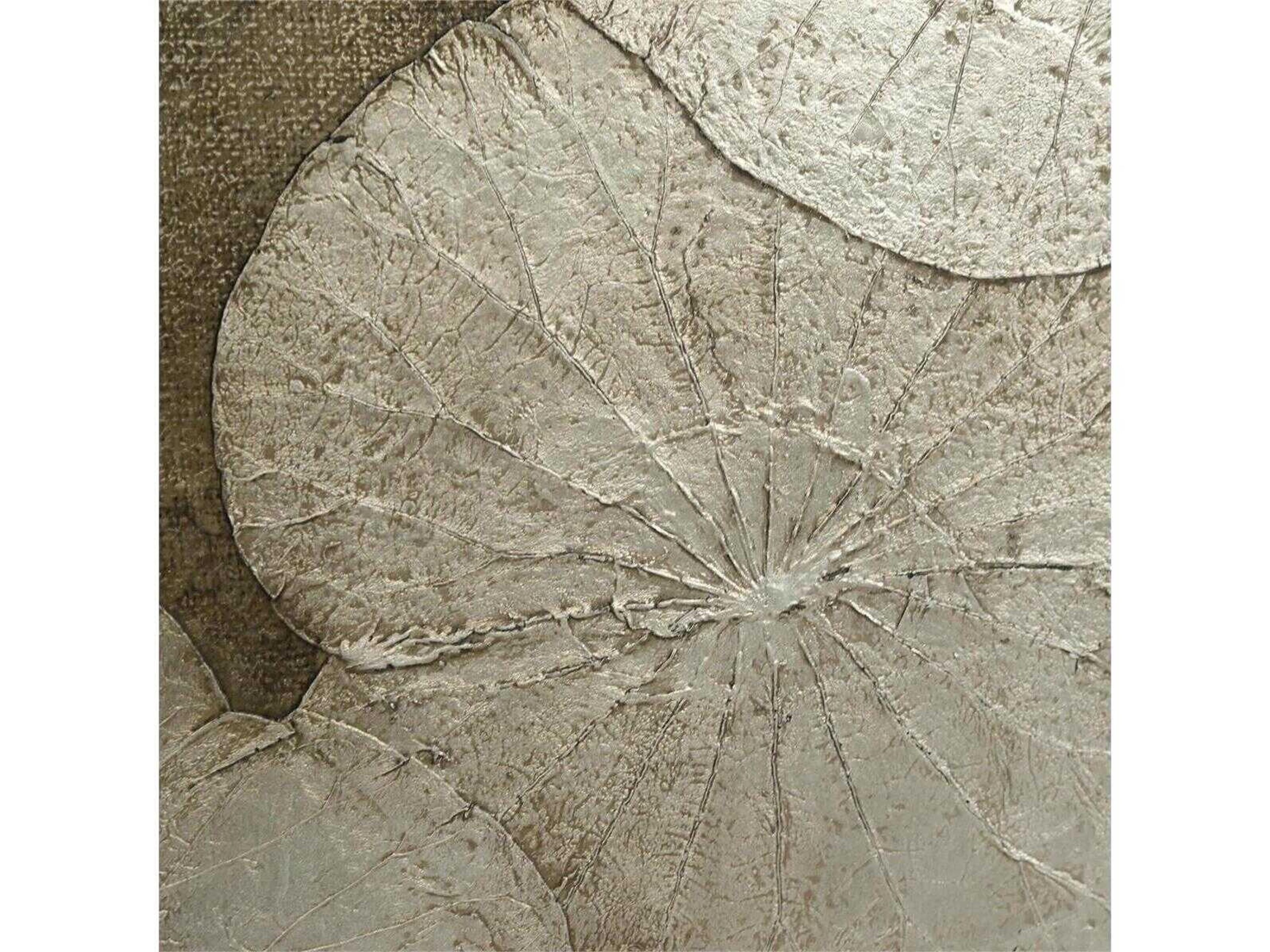 John Richard Mark McDowell Itadori 94" Beech Wood Brown Silver Leaf Credenza Sideboard