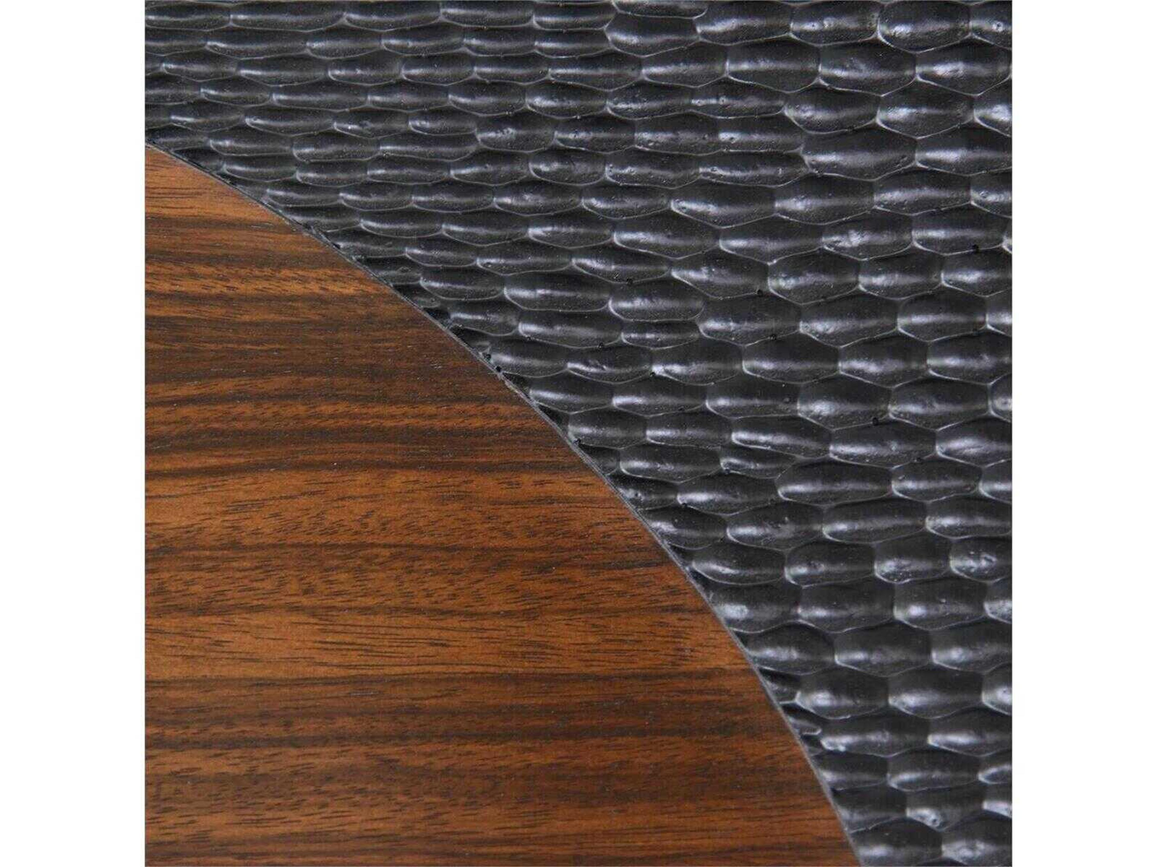 John Richard Hearthside 84" Beech Wood Black Brown Credenza Sideboard