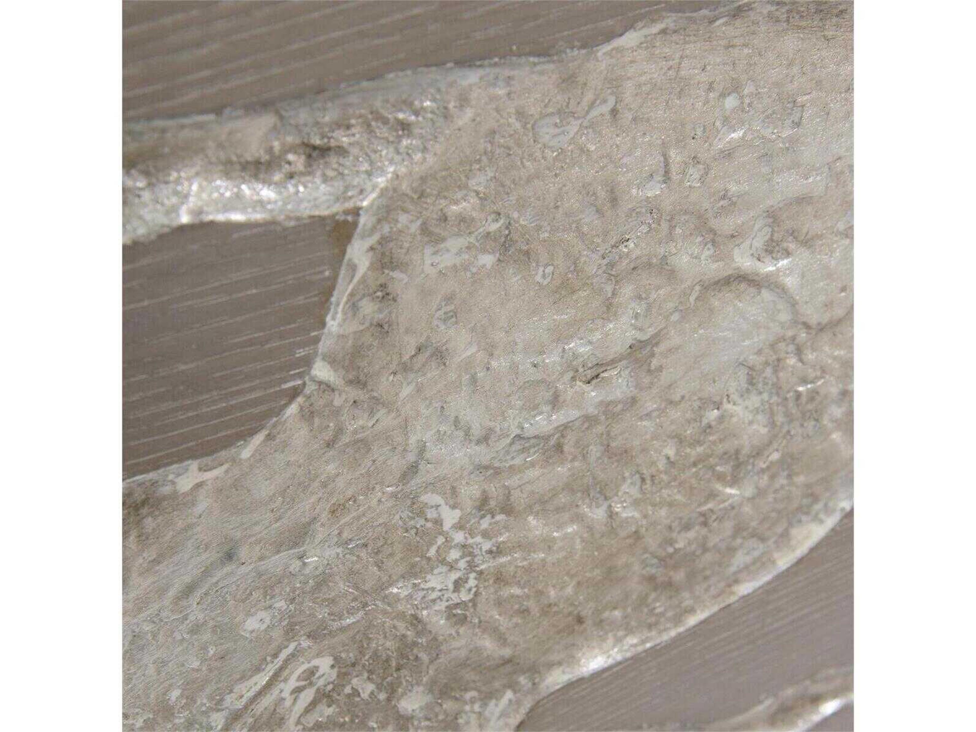 John Richard Alpine 94" Gray Tan Credenza Sideboard