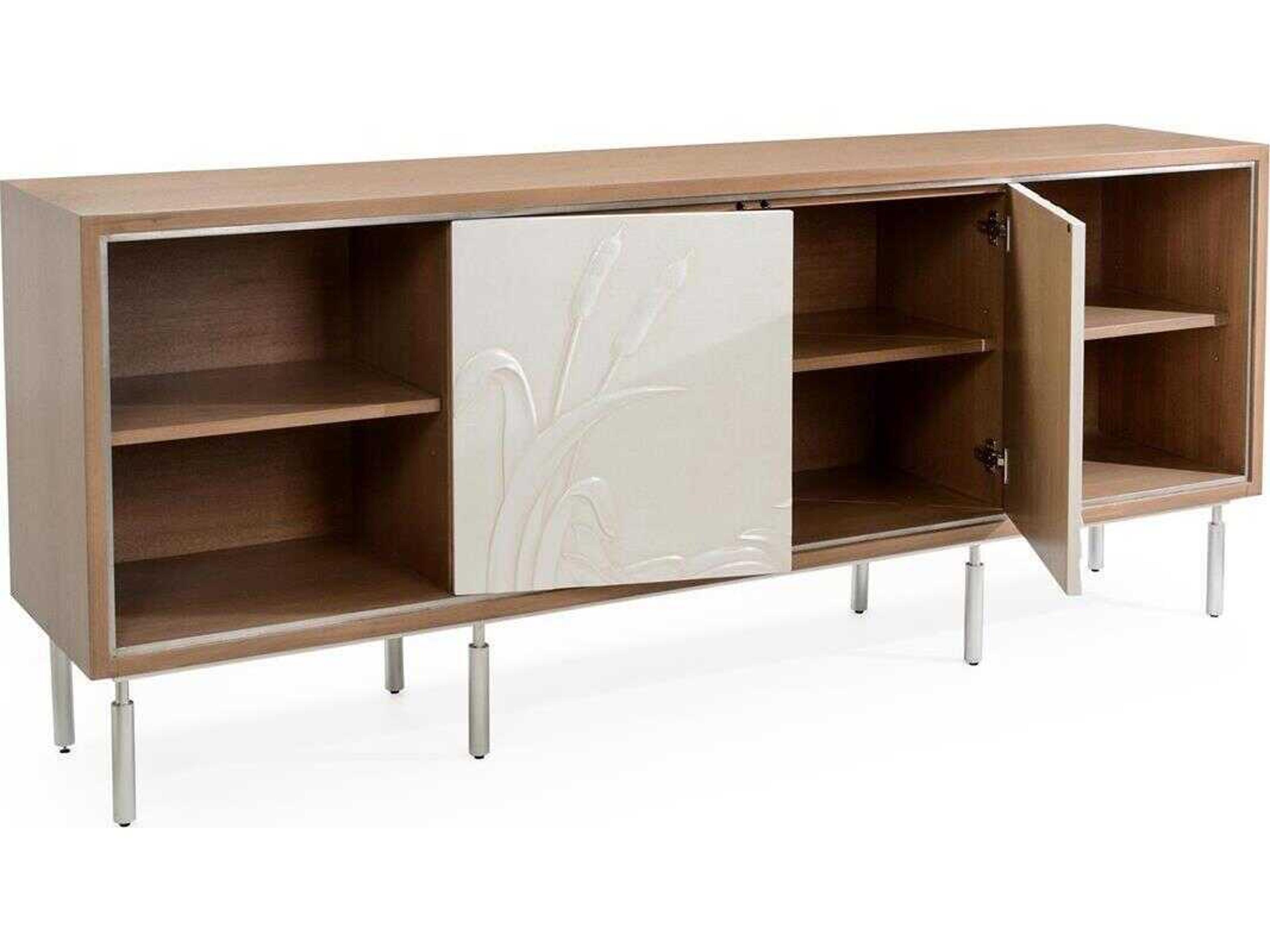 John Richard Bayside 84" Brown Sideboard