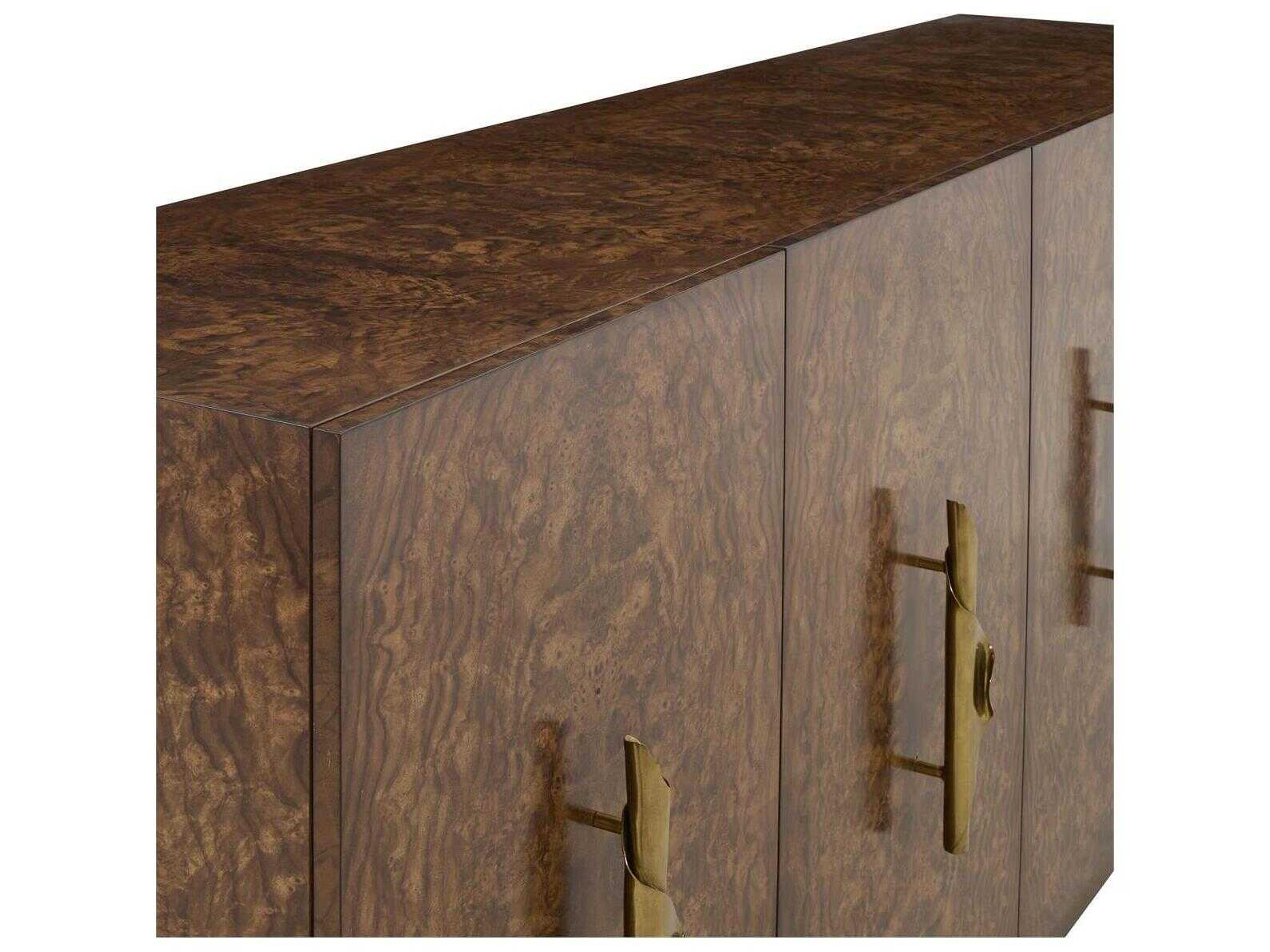 John Richard Torino 94" Walnut Wood Brown Sideboard