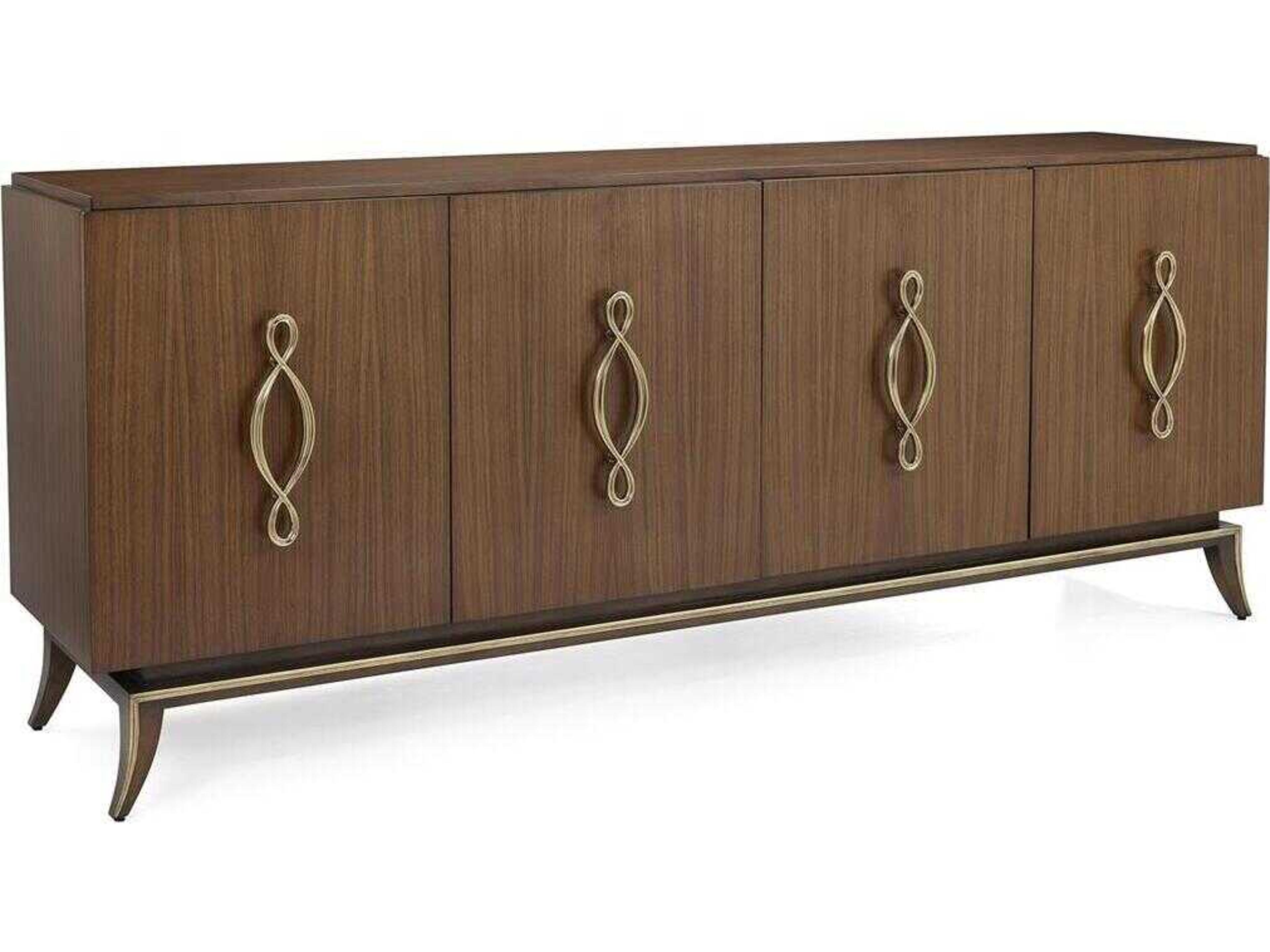 John Richard Lovelace 85" Beech Wood Walnut Sideboard