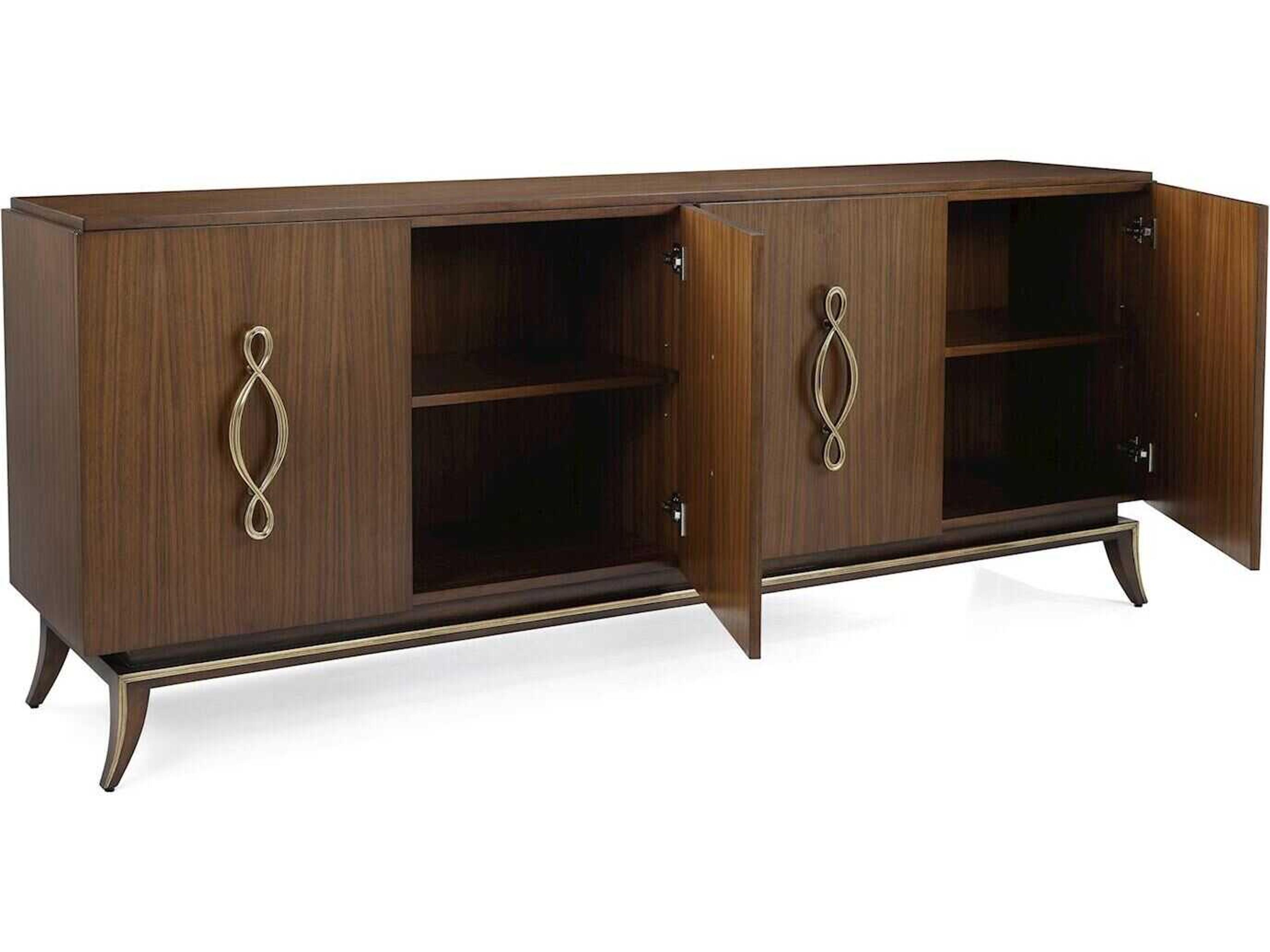 John Richard Lovelace 85" Beech Wood Walnut Sideboard