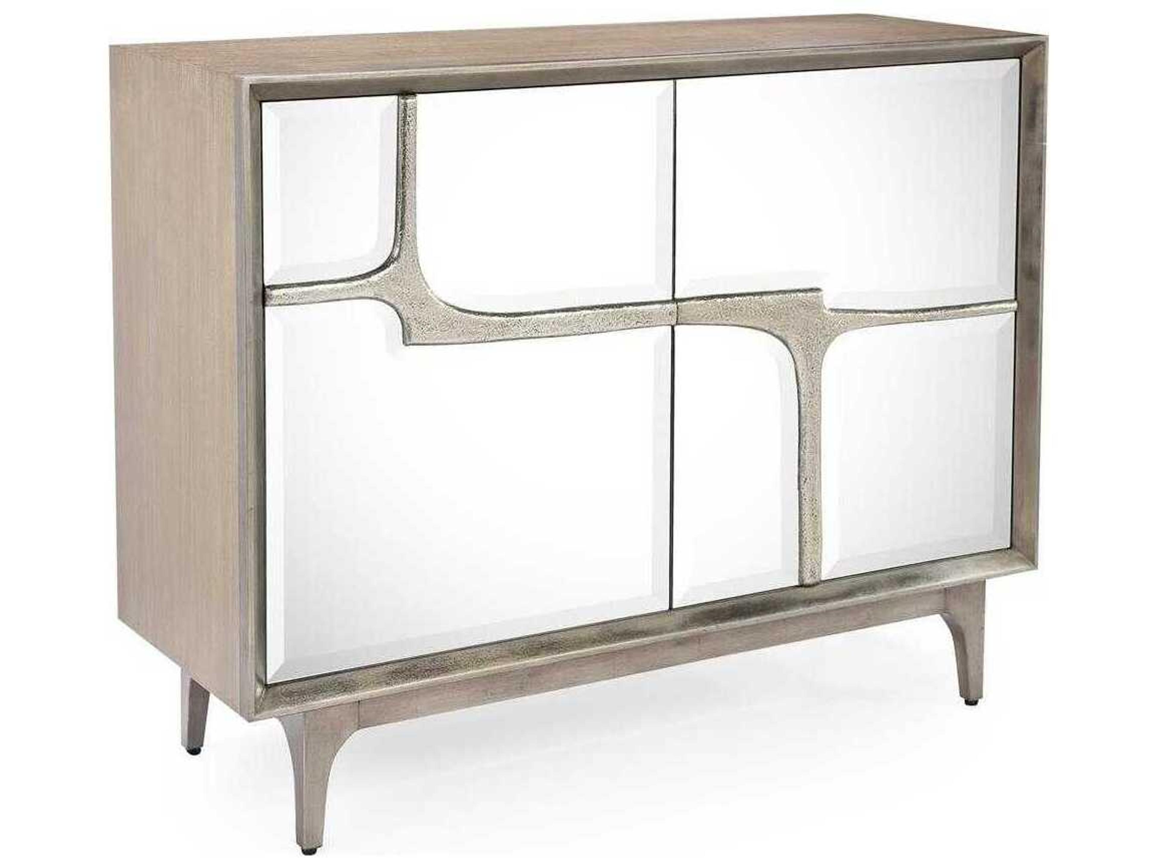 Stride Brown Ash Wood Accent Cabinet