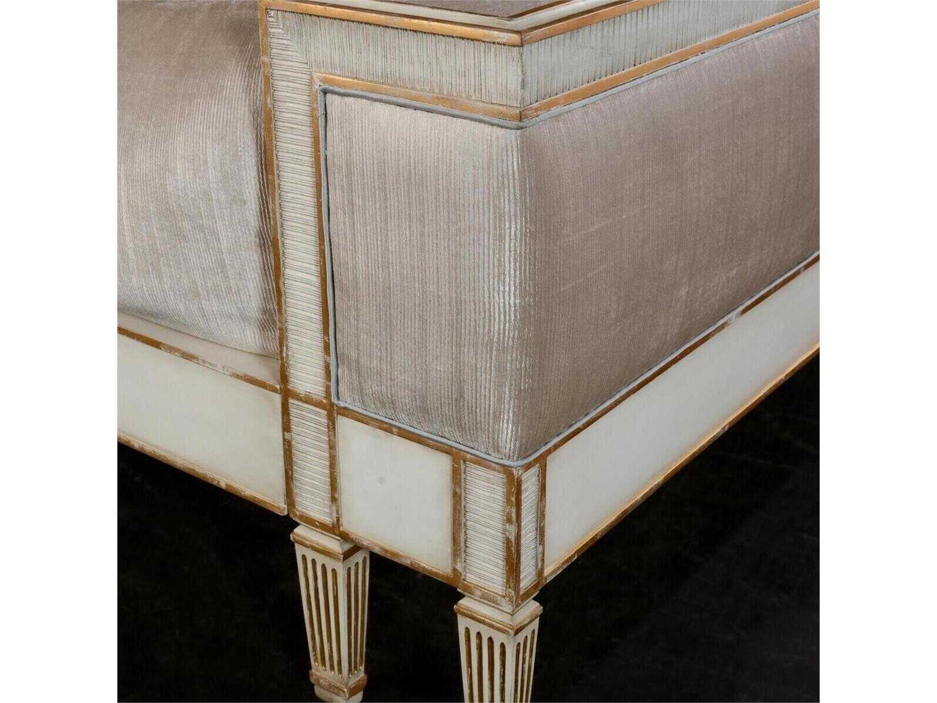 John Richard Vallejo Antique Beluga Brown Beech Wood King Platform Bed