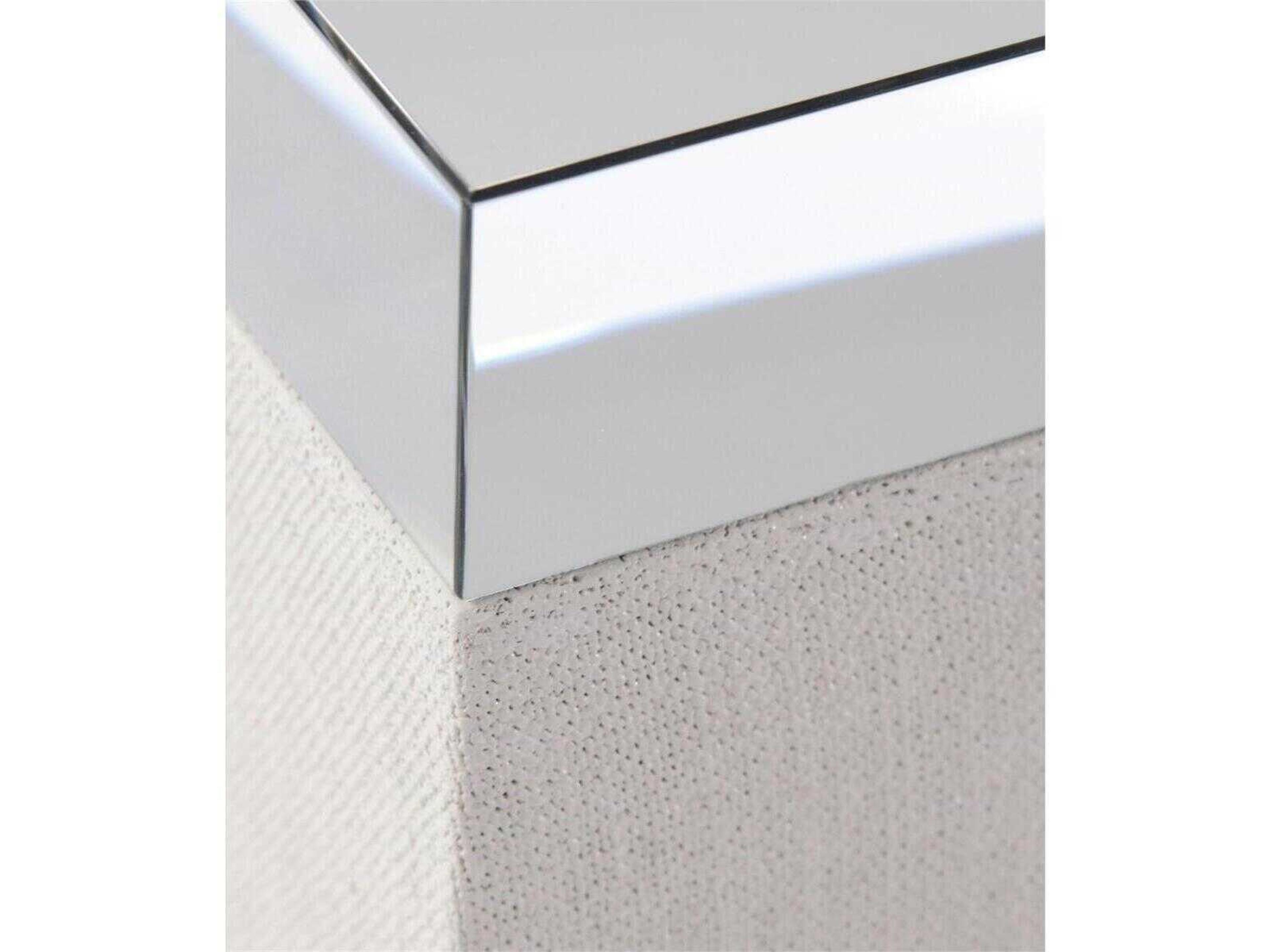 John Richard Belo Square Glass Light Wash End Table