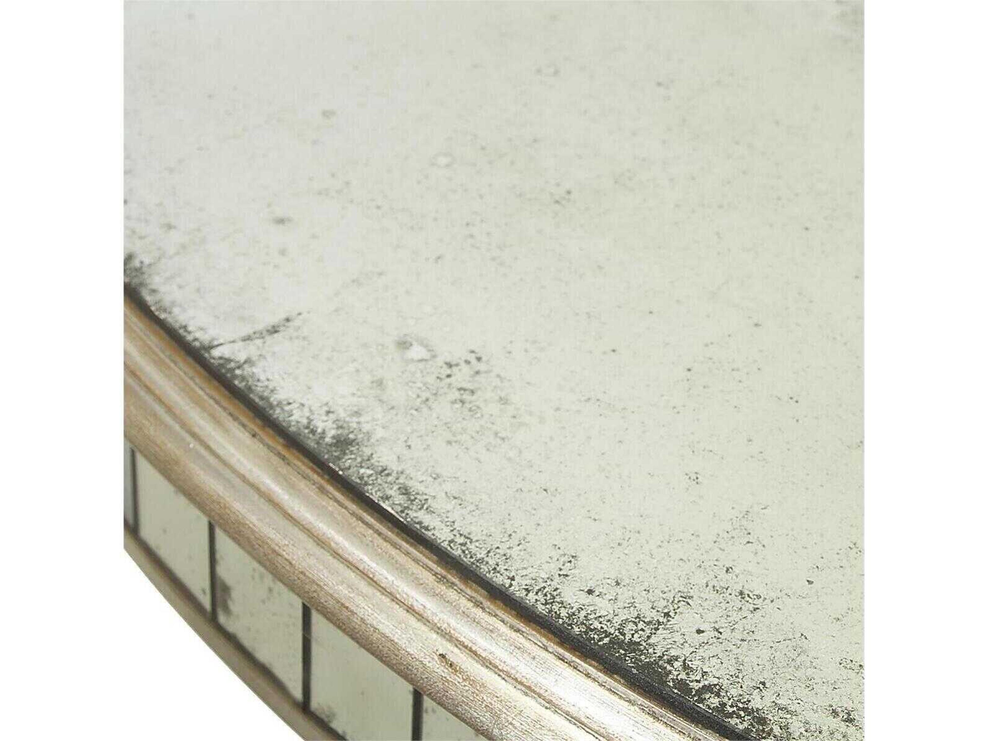 John Richard Bourbon Round Glass Dining Table