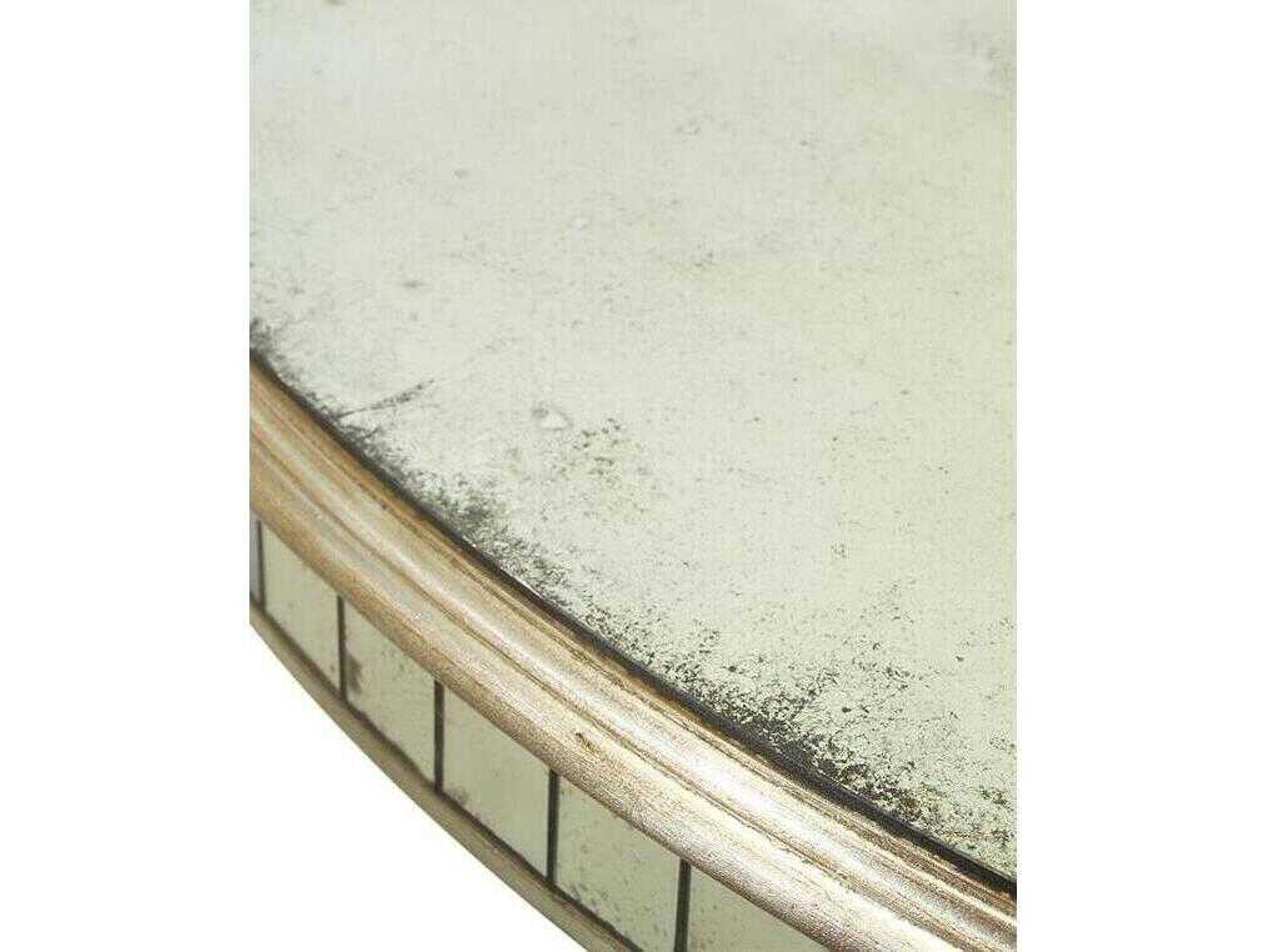 John Richard Bourbon Round Glass Dining Table