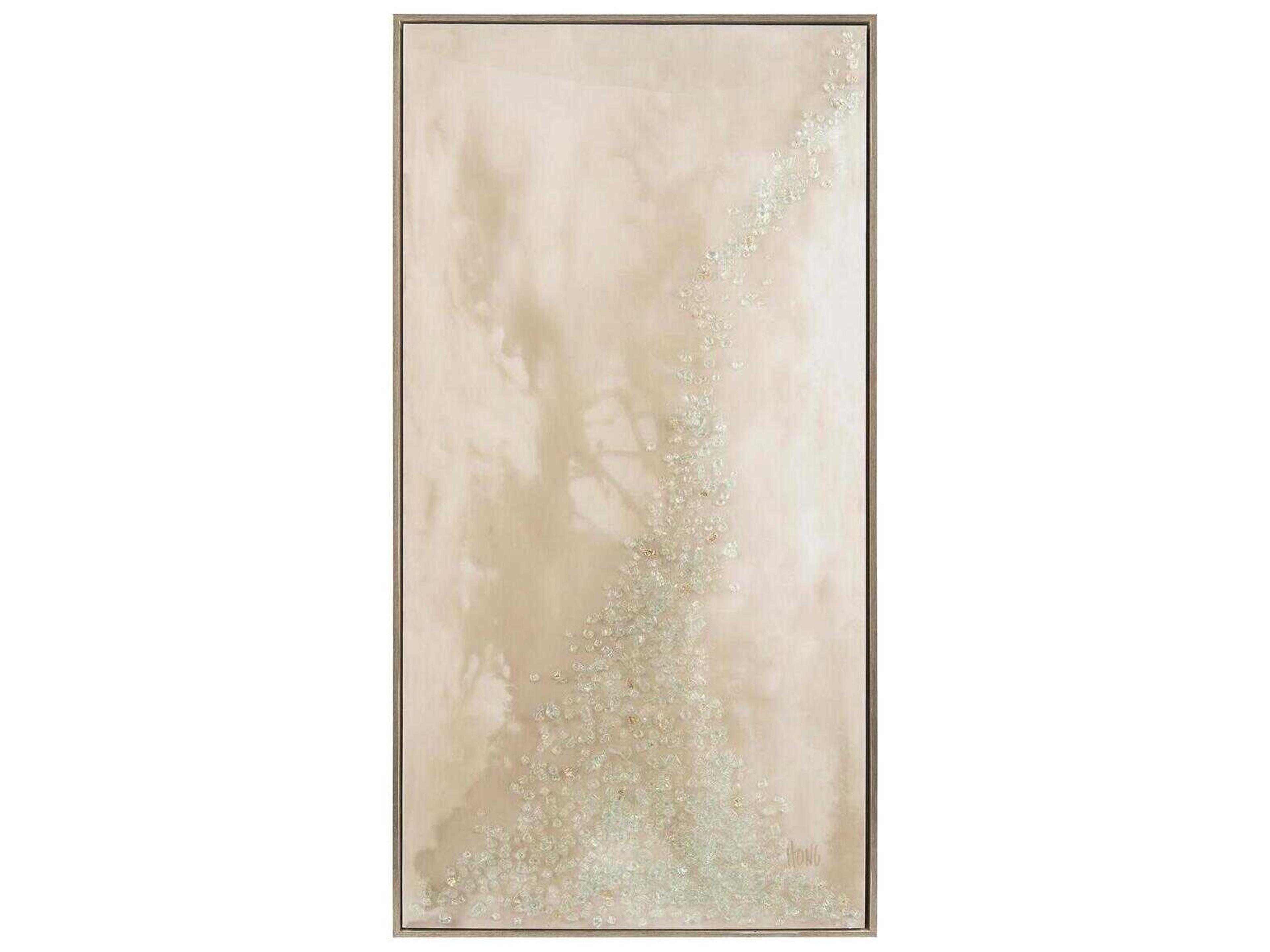 John Richard Mary Hong's Sepia Abstract-I Wall Art