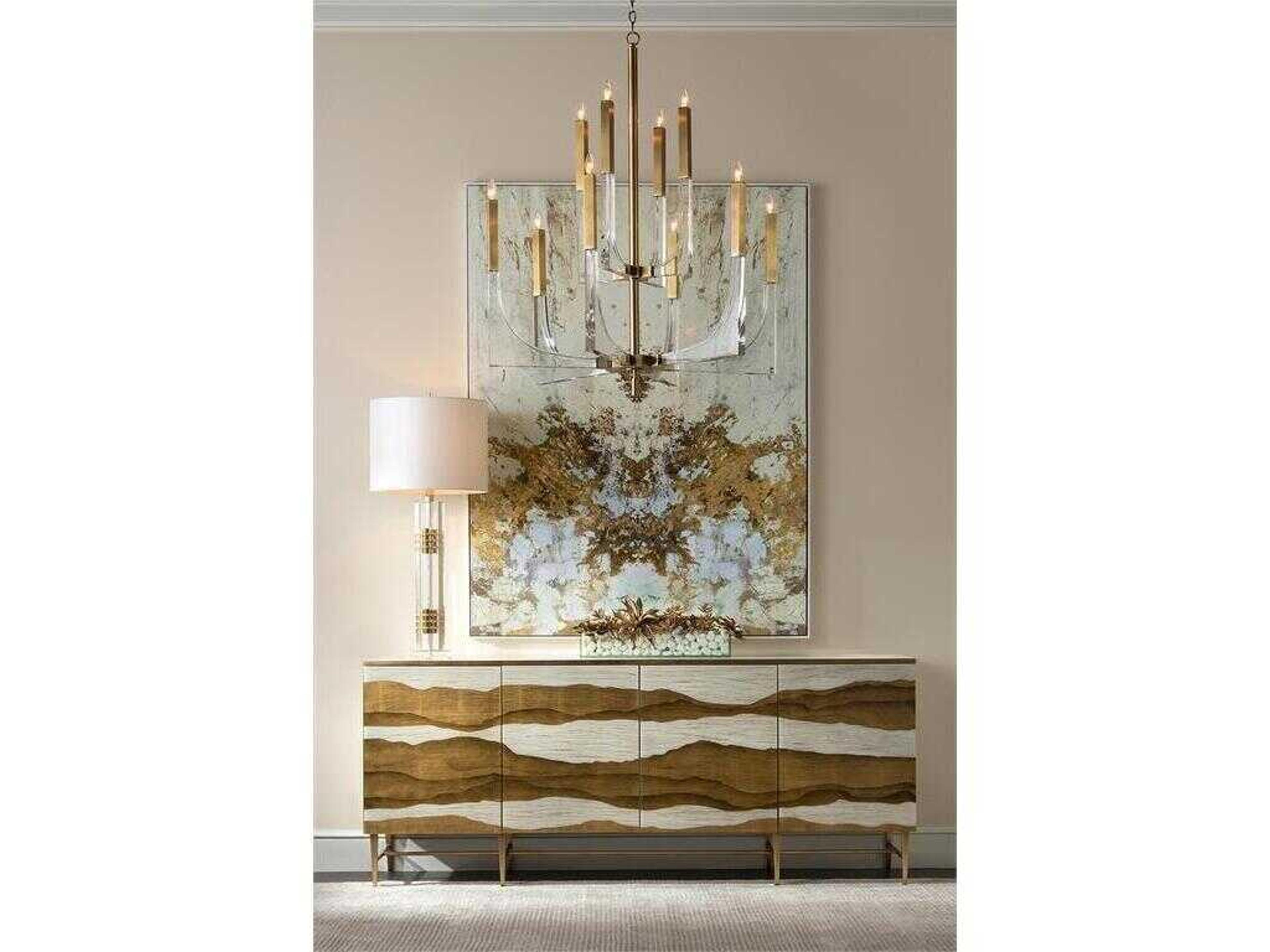 John Richard Mark McDowell's Gilded Ivory Canvas Wall Art