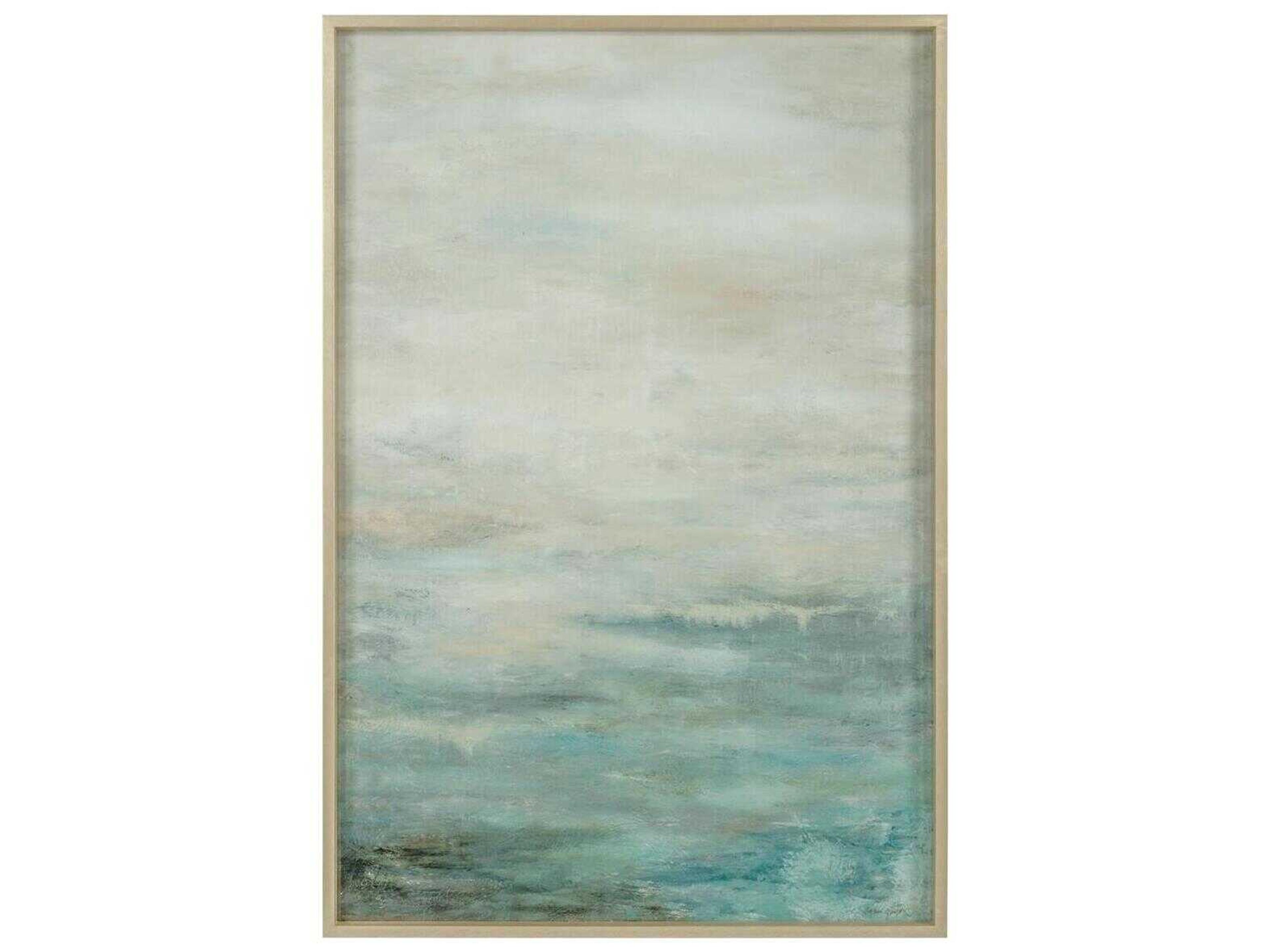 John Richard Dyann Gunter's As The Water Flows Canvas Wall Art