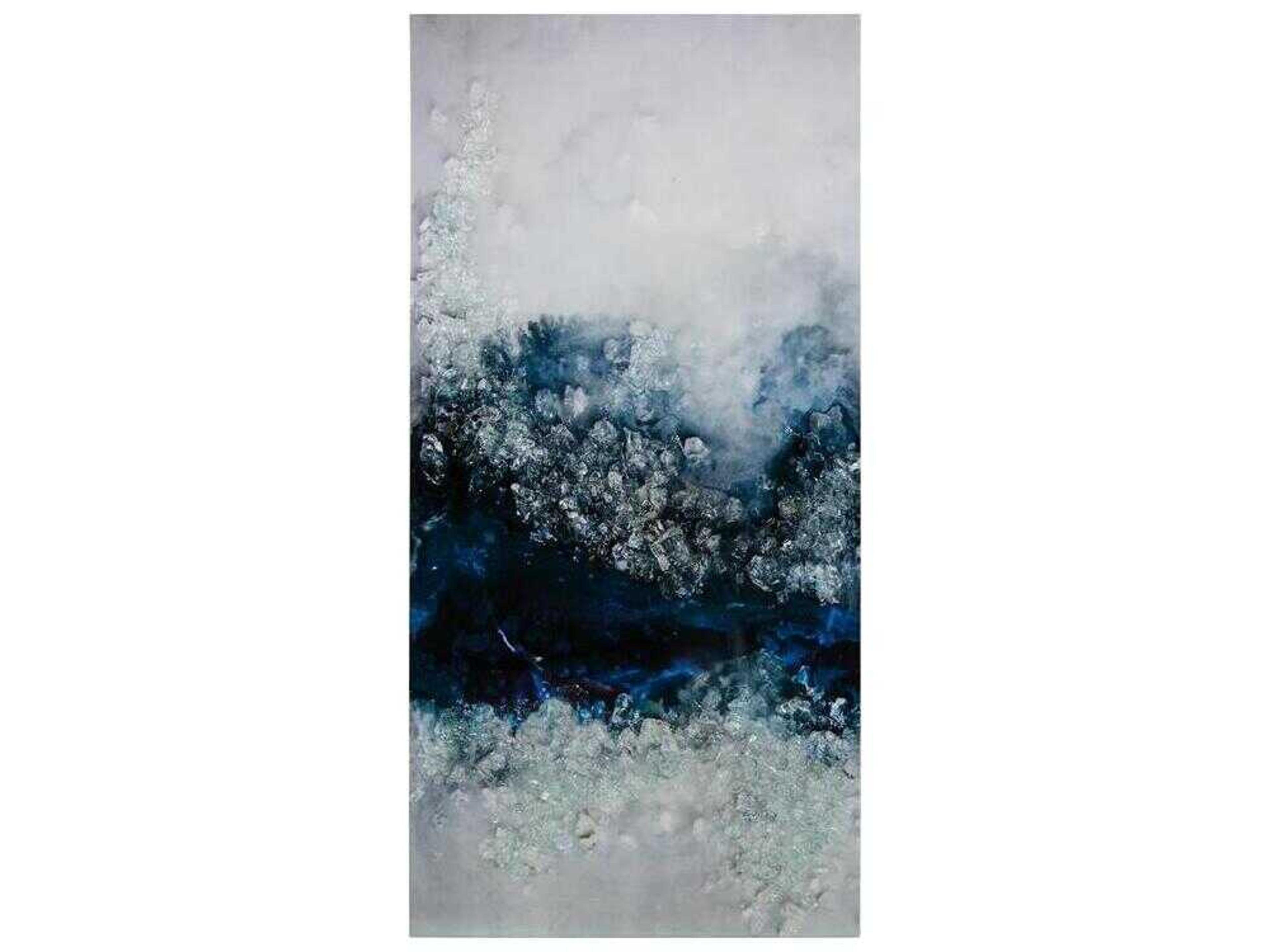 John Richard Mary Hong's Flowing River Triptych Canvas Wall Art Set of 3