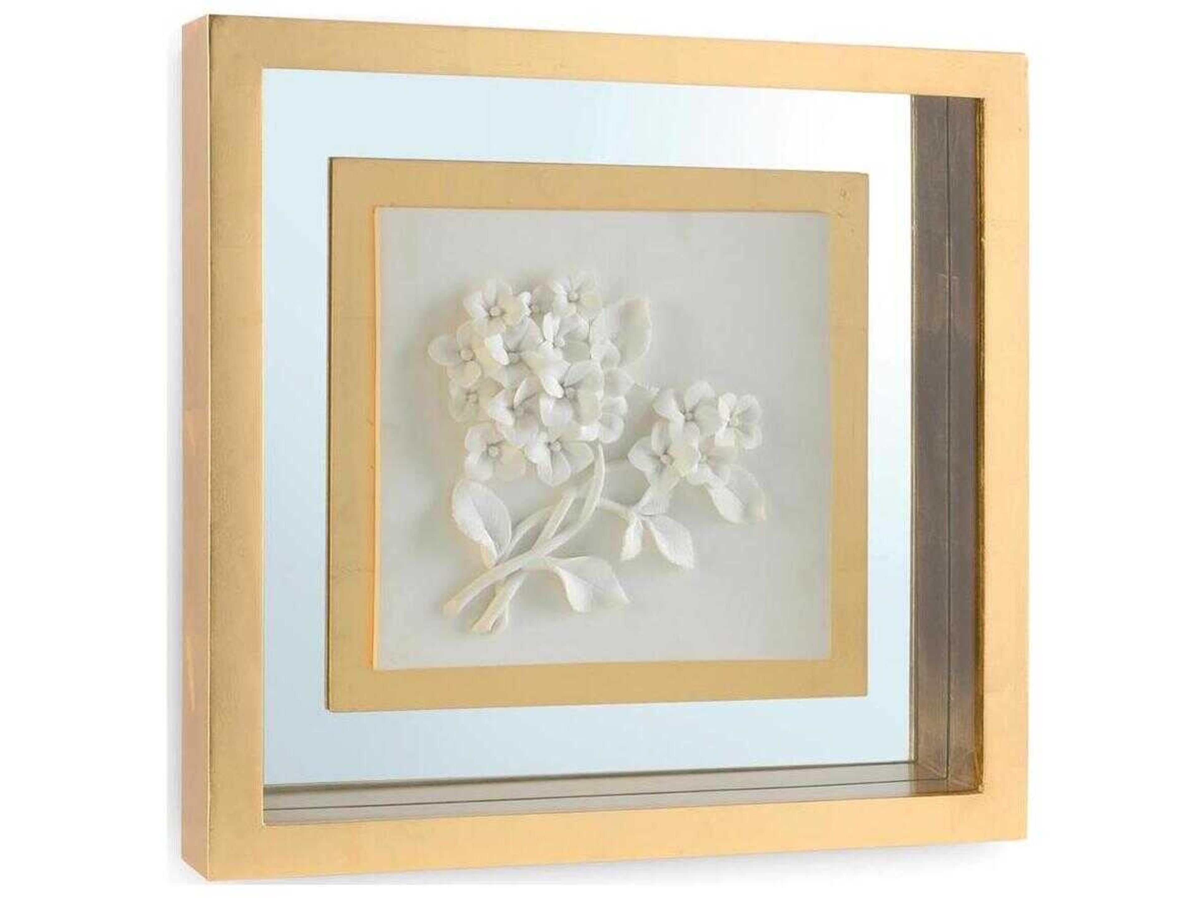 Botanical Porcelain-IV Shadow Box