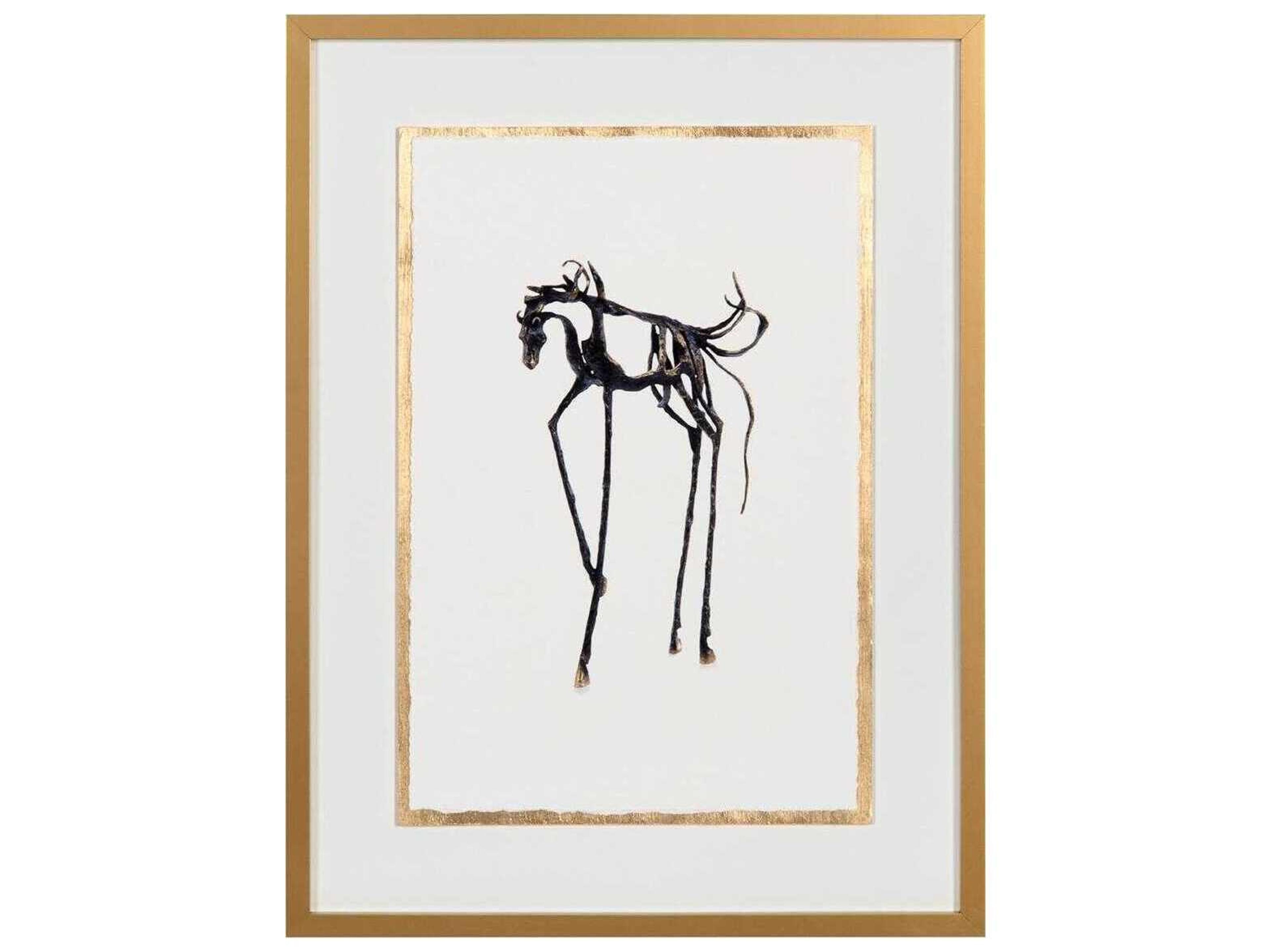 John Richard Horse Sculpture-II Wall Art