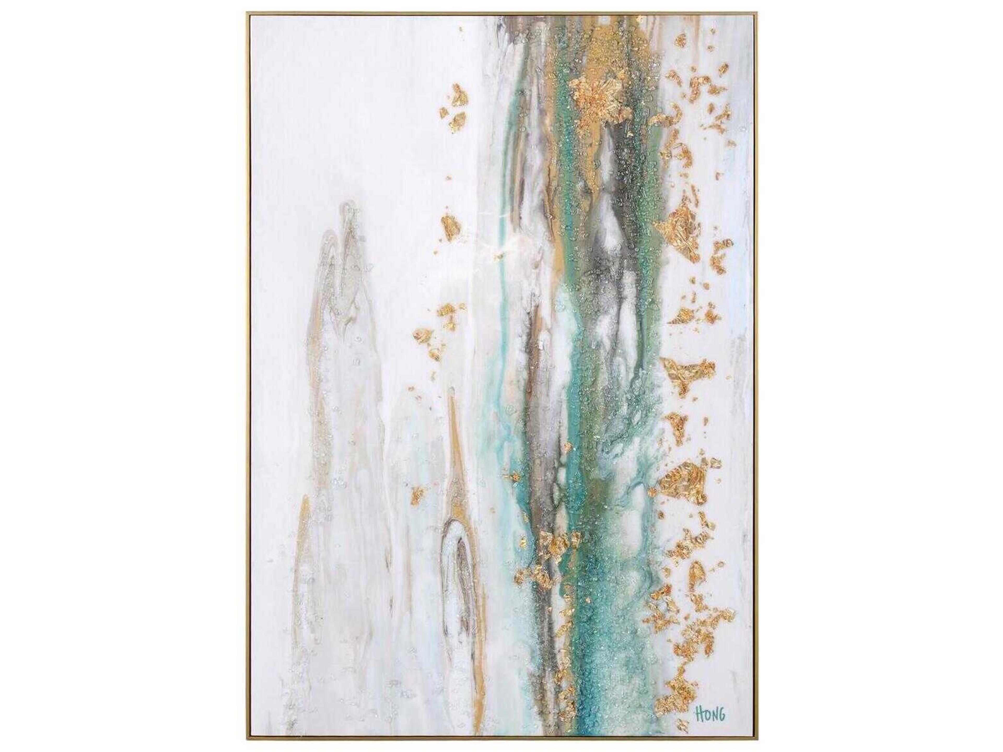 Mary Hong Emerald City Wall Art Gilded