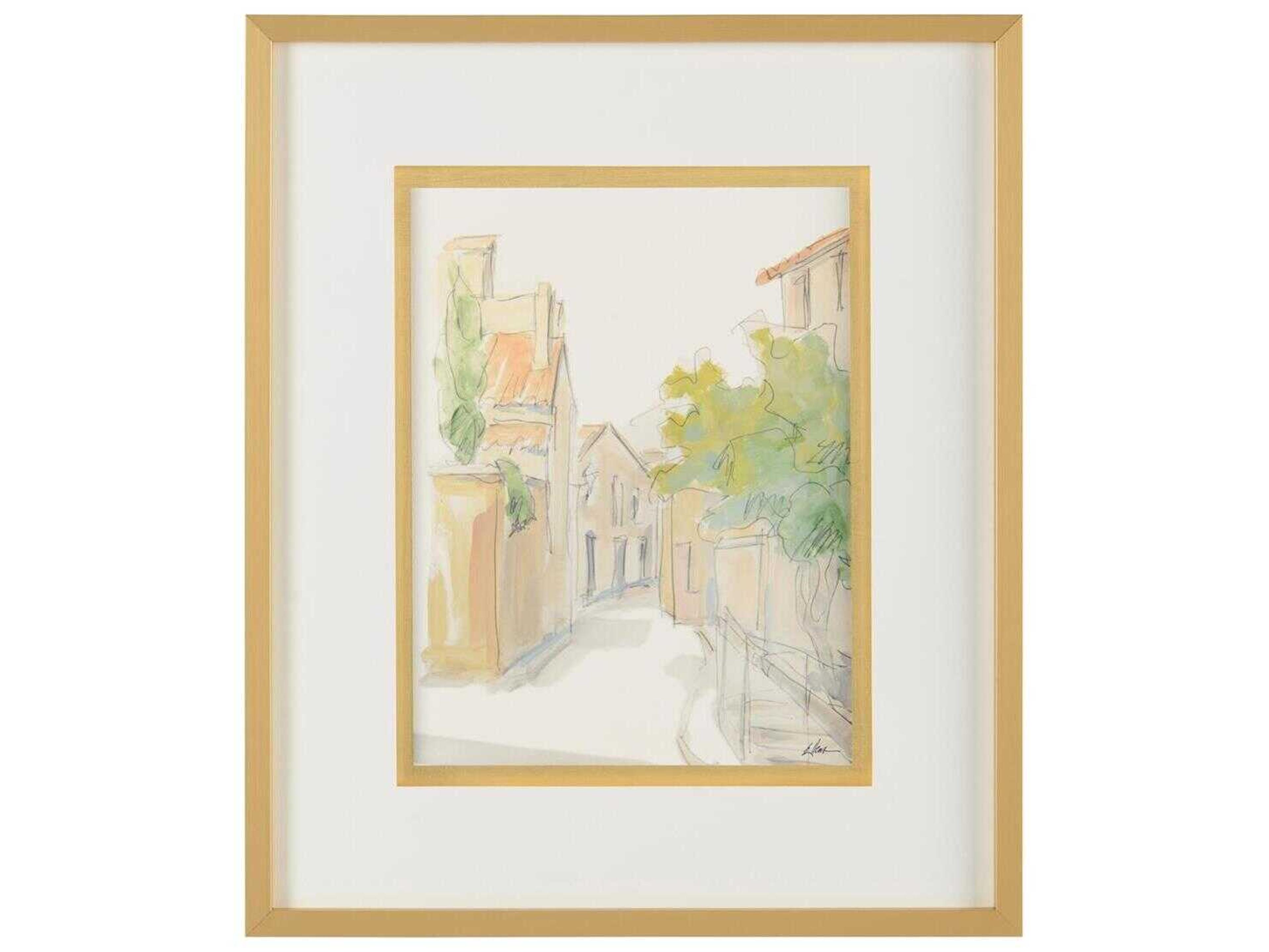 John Richard Jackie Ellens' Street Scene-II Print / Painting