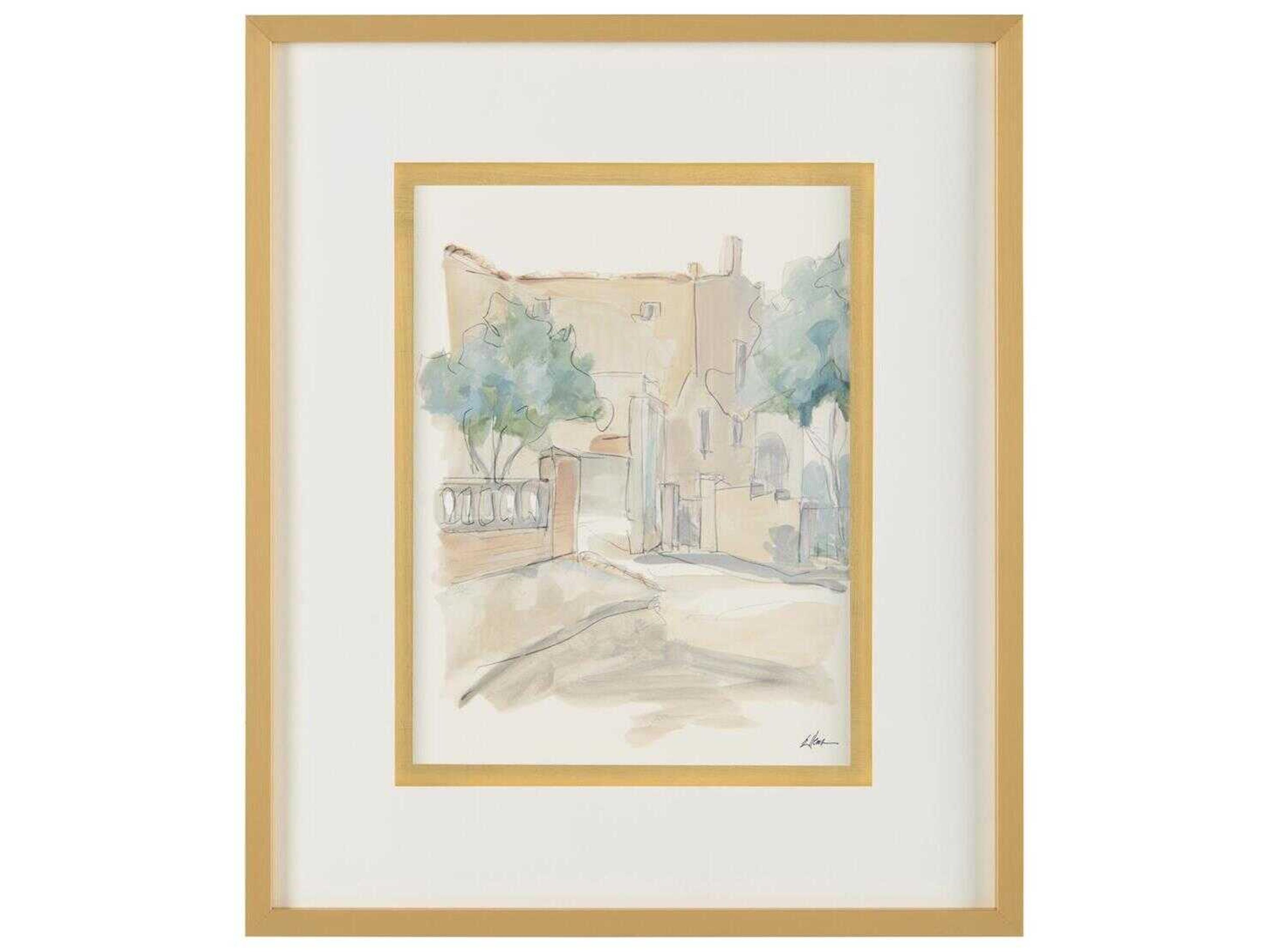 John Richard Jackie Ellens' Street Scene-IV Print / Painting