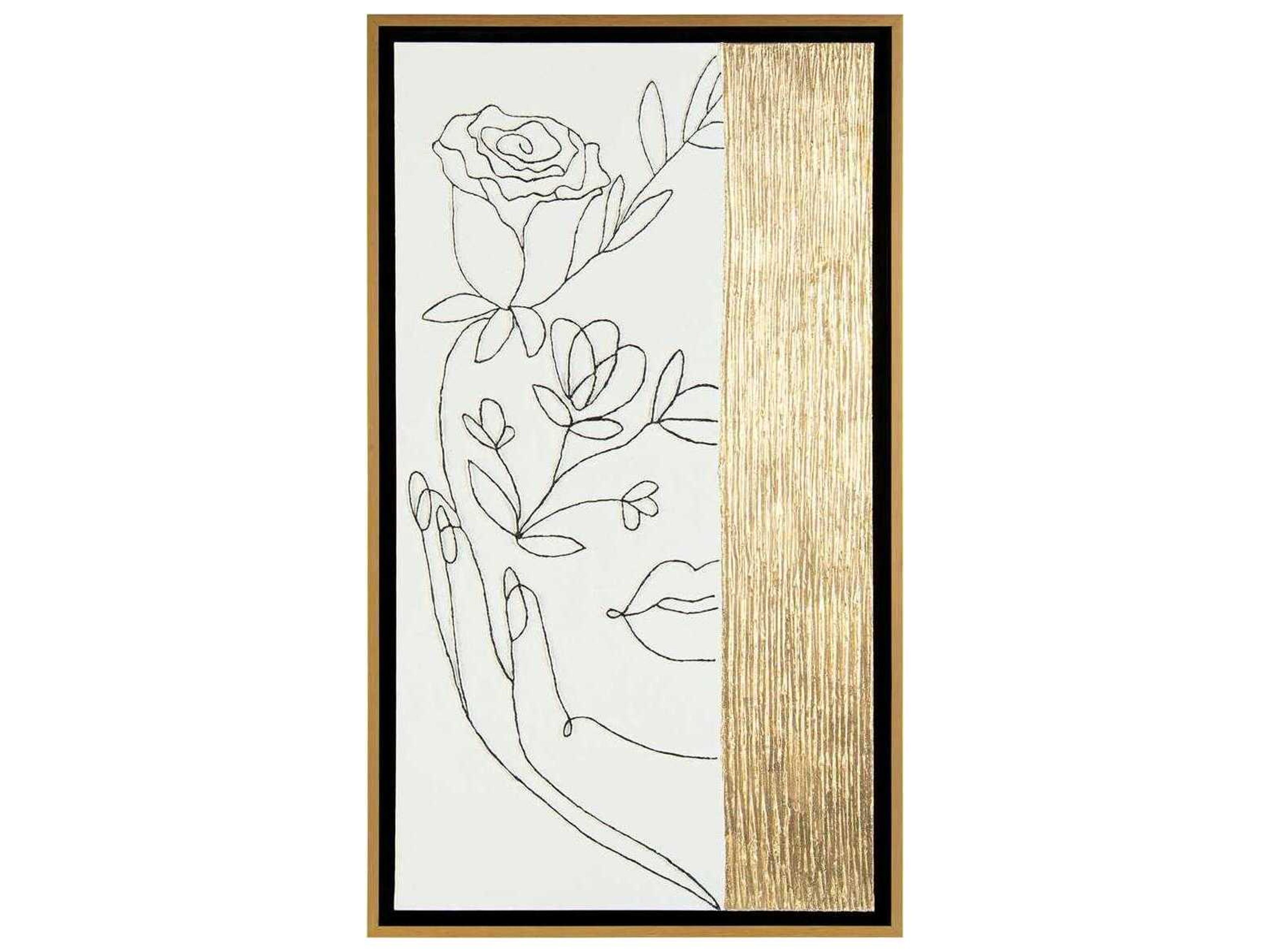 John Richard Ethereal Rose-I Wall Art