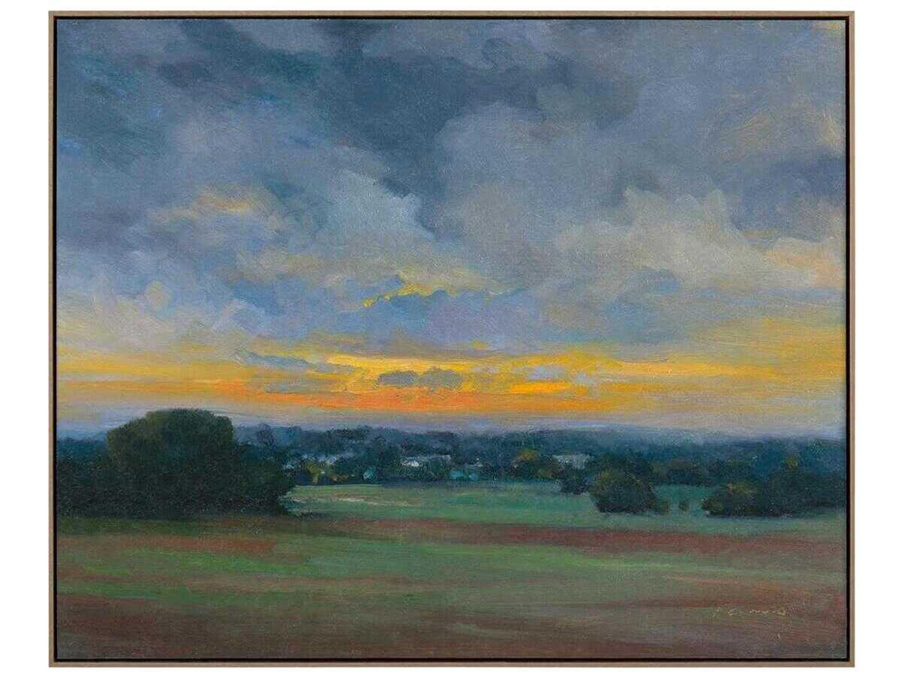 John Richard Pascal Giroud's Soir D'automne Wall Art