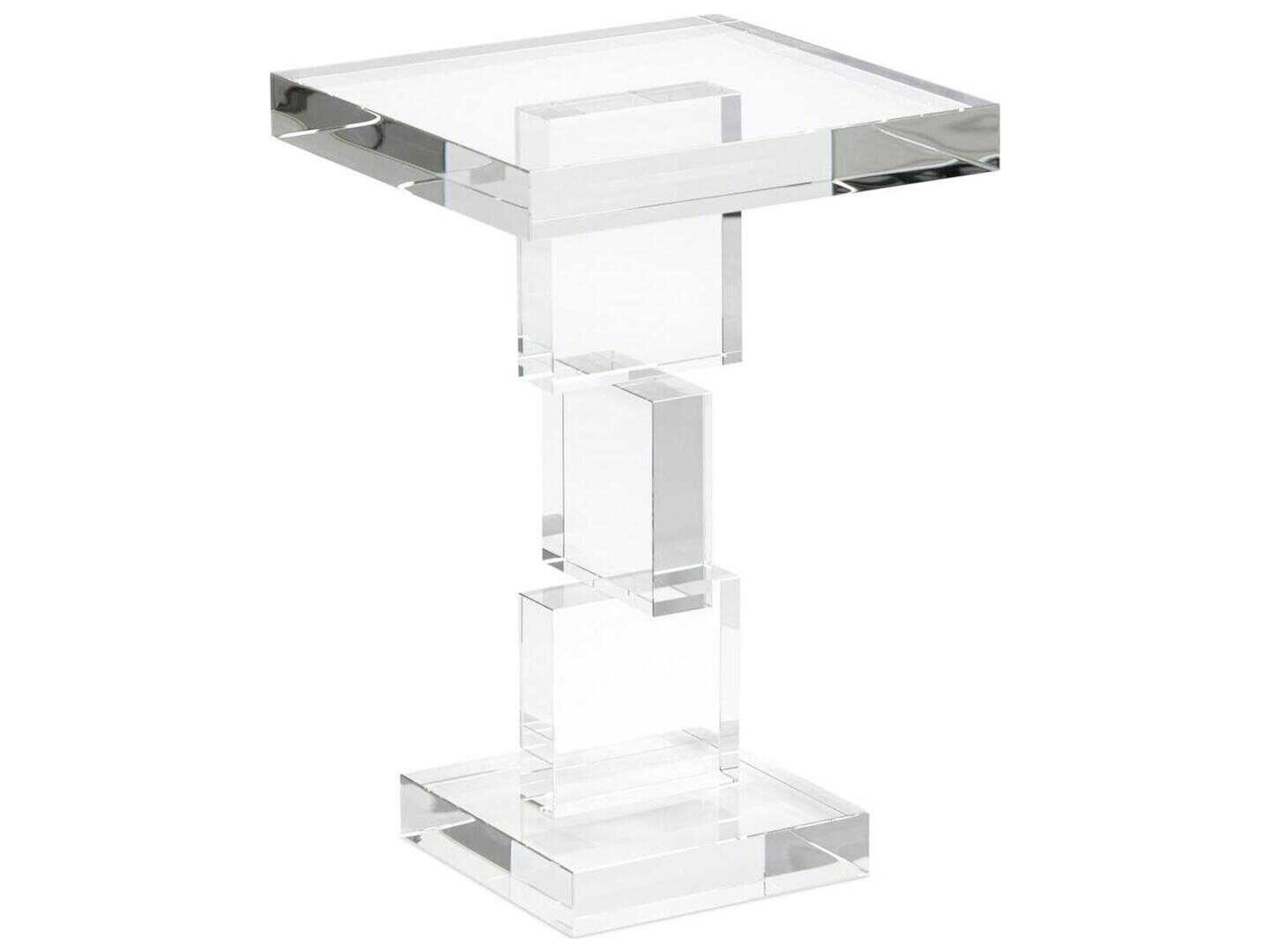 John Richard Mark McDowell Square Clear End Table