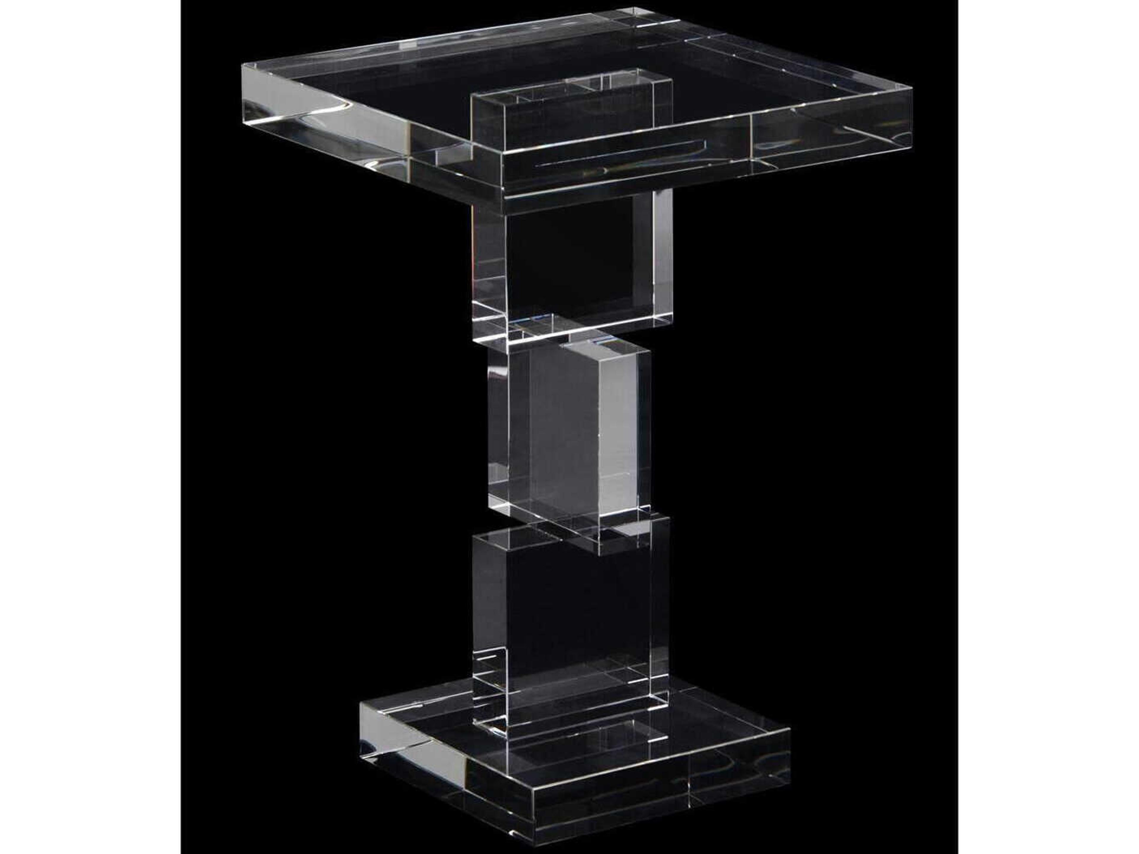John Richard Mark McDowell Square Clear End Table