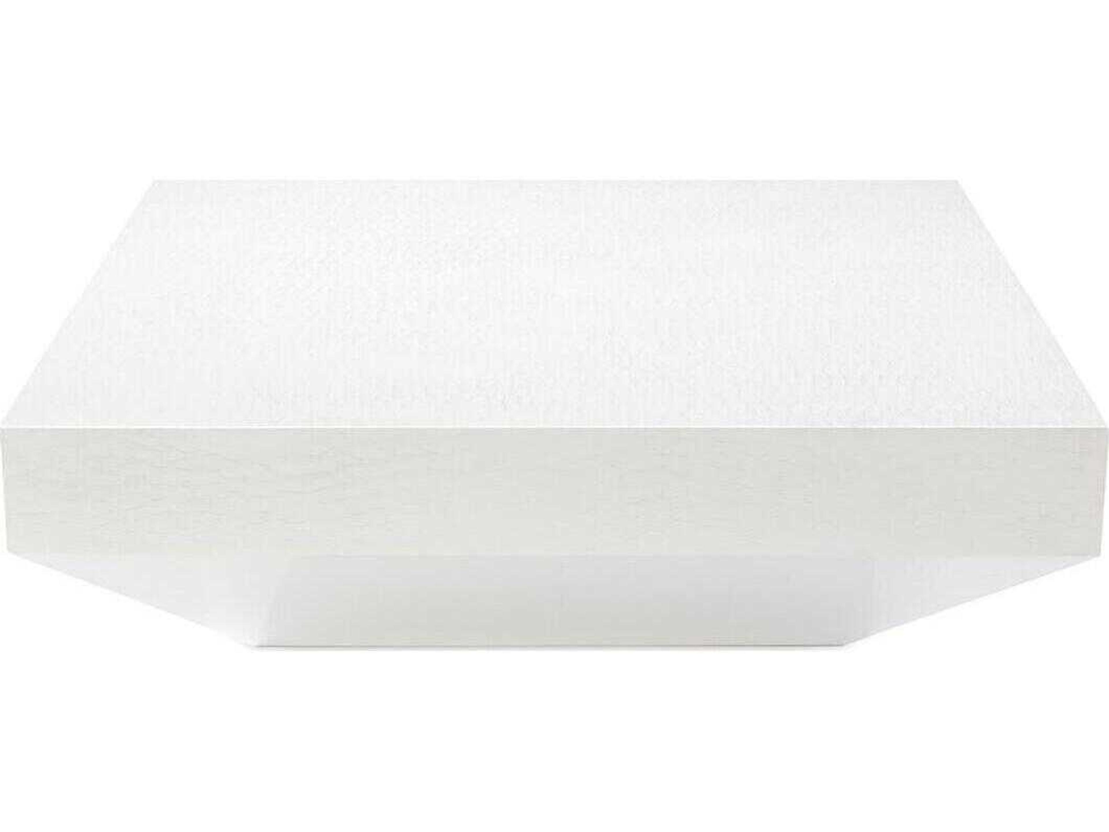 John Richard Mark McDowell Dracaena Square Silver White Coffee Table