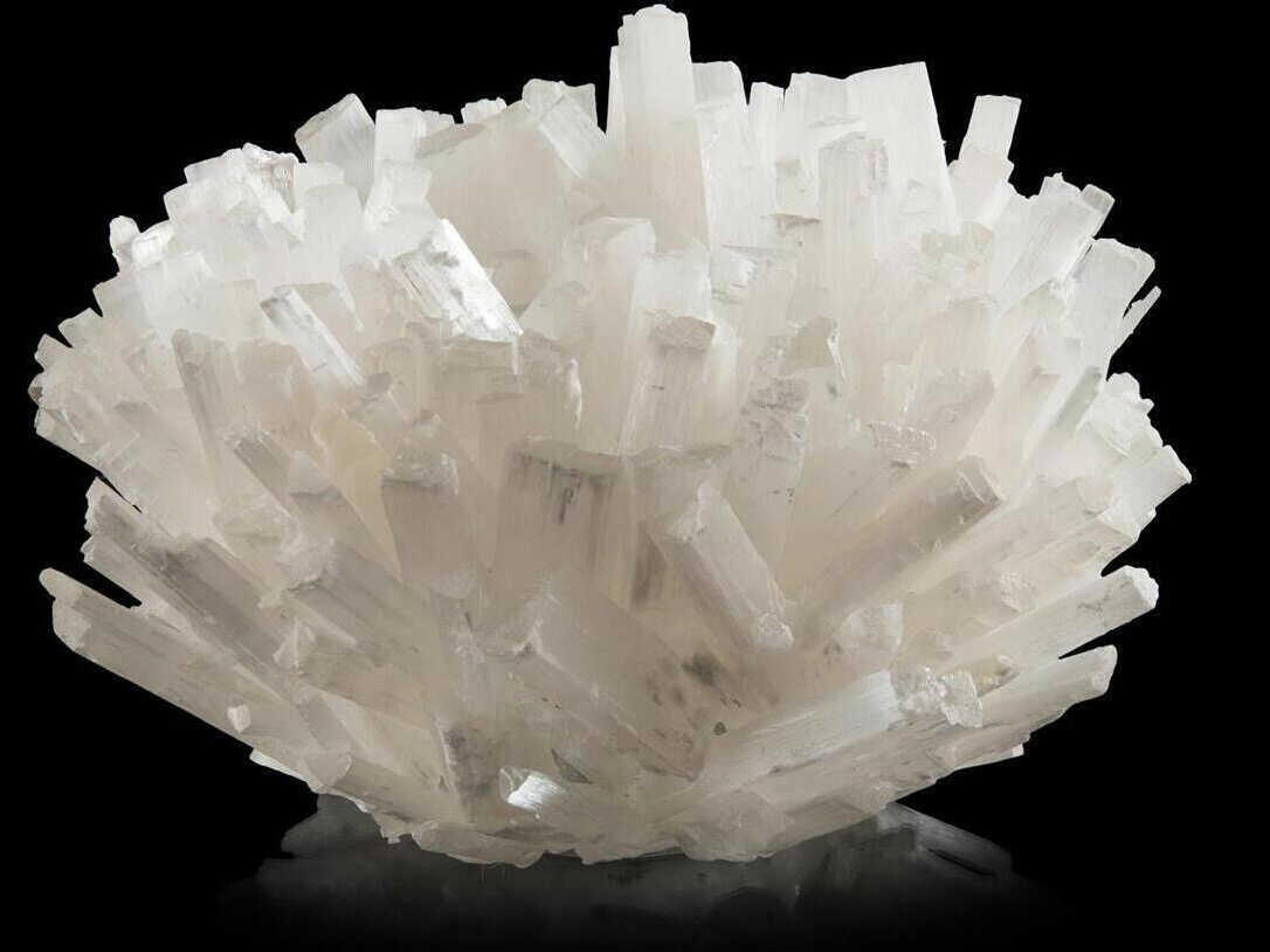 Selenite Satin Spar Decorative Accent