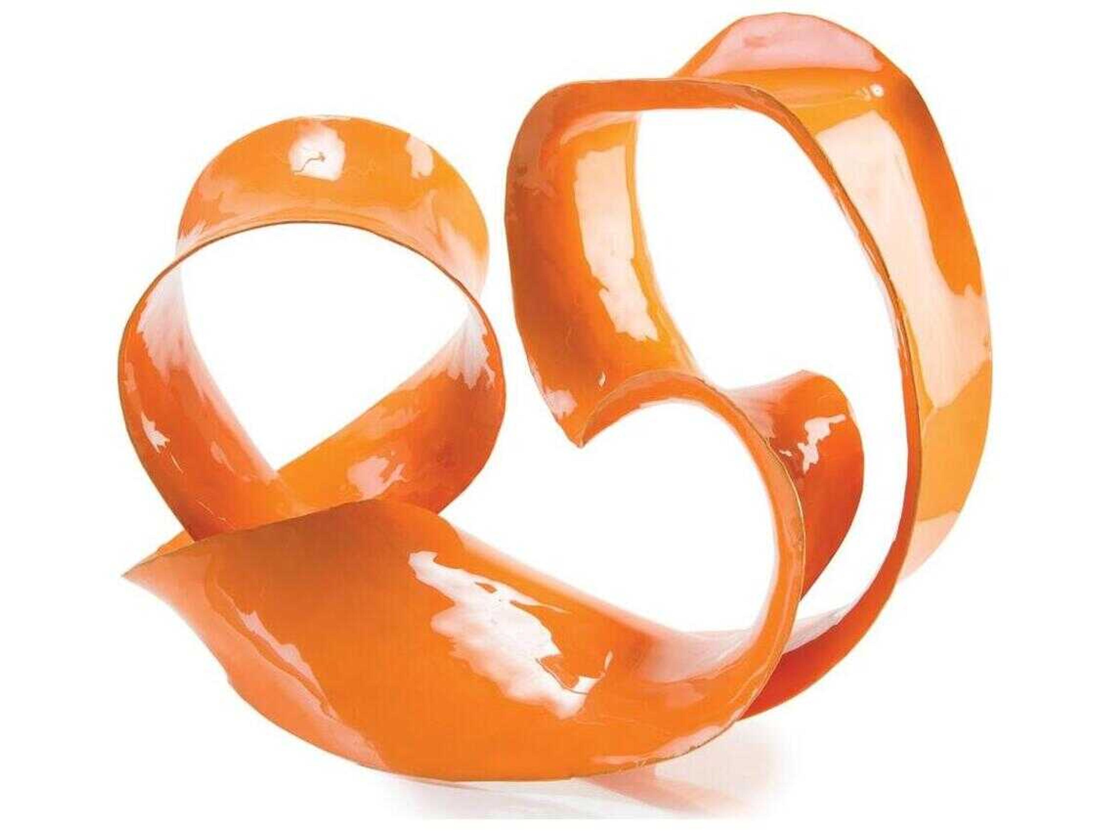 Orange Ronaldo Sculpture