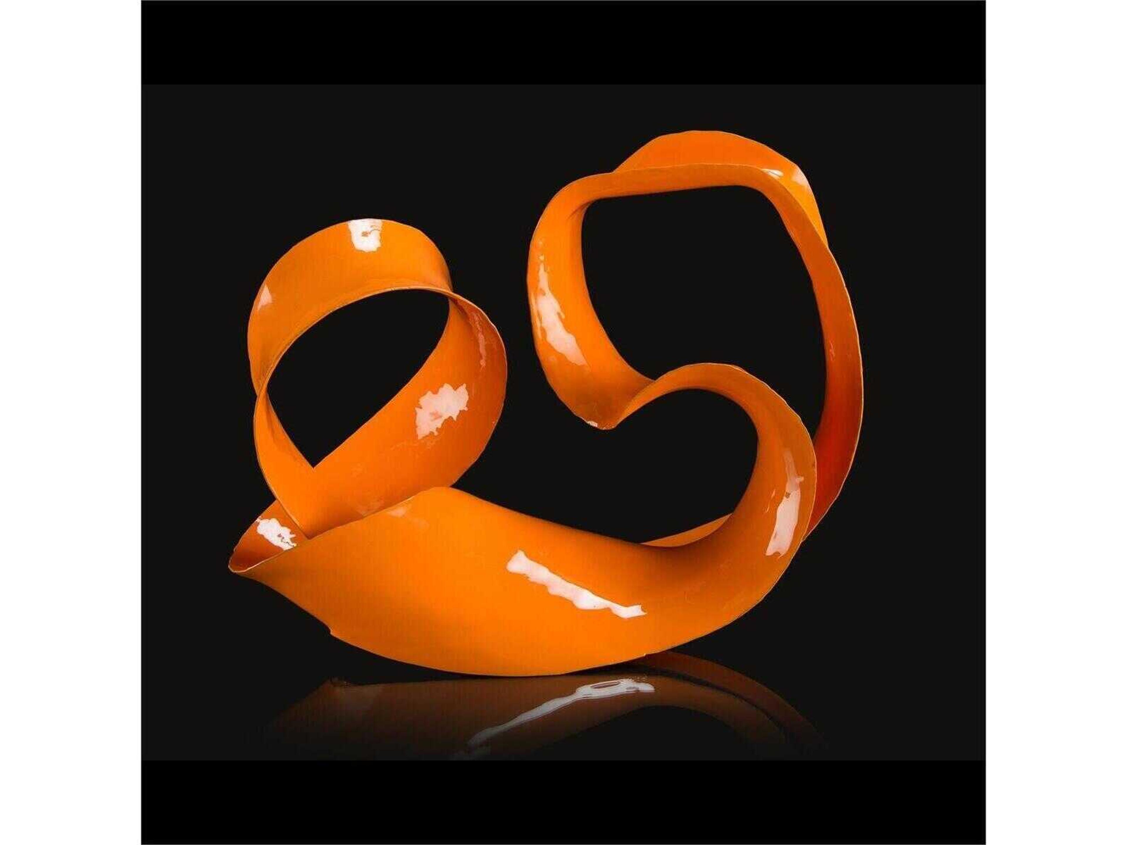 John Richard Orange Ronaldo Sculpture