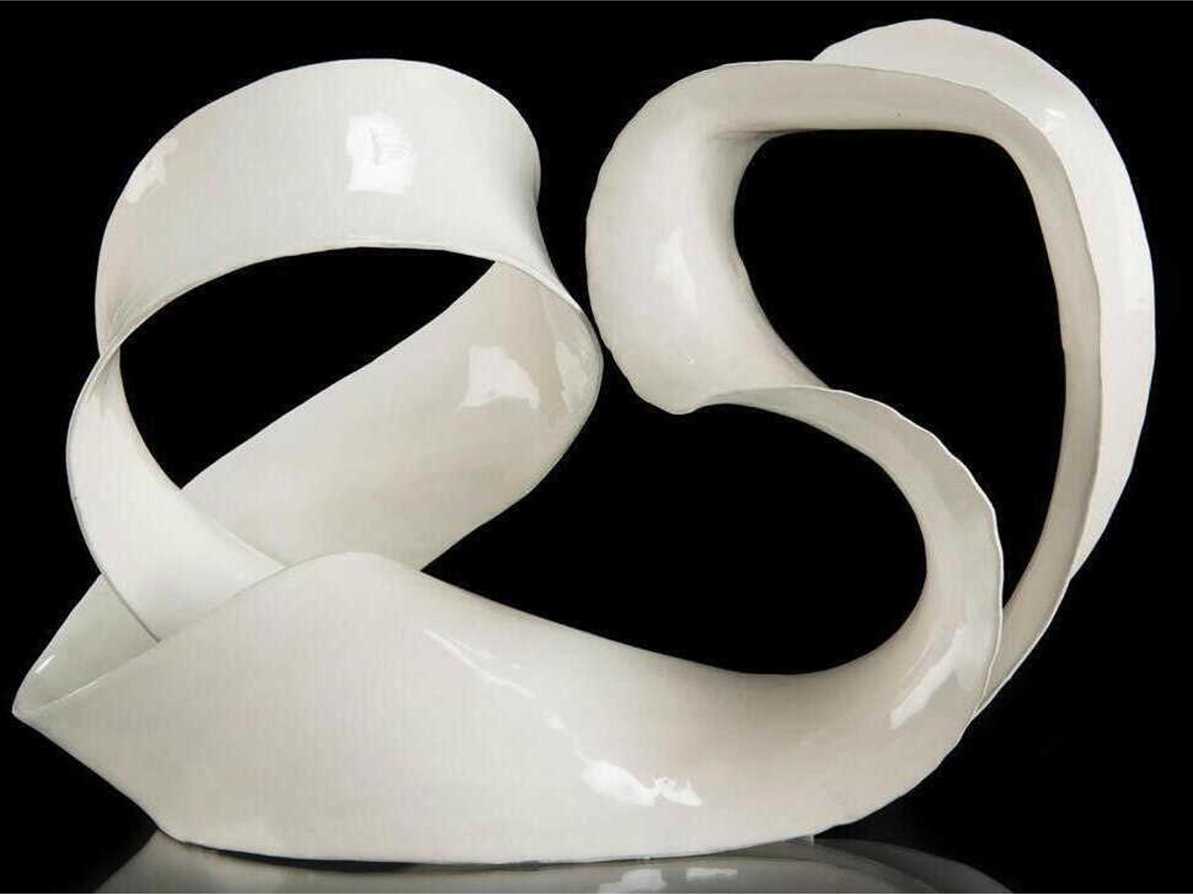 John Richard Ronaldo White Sculpture