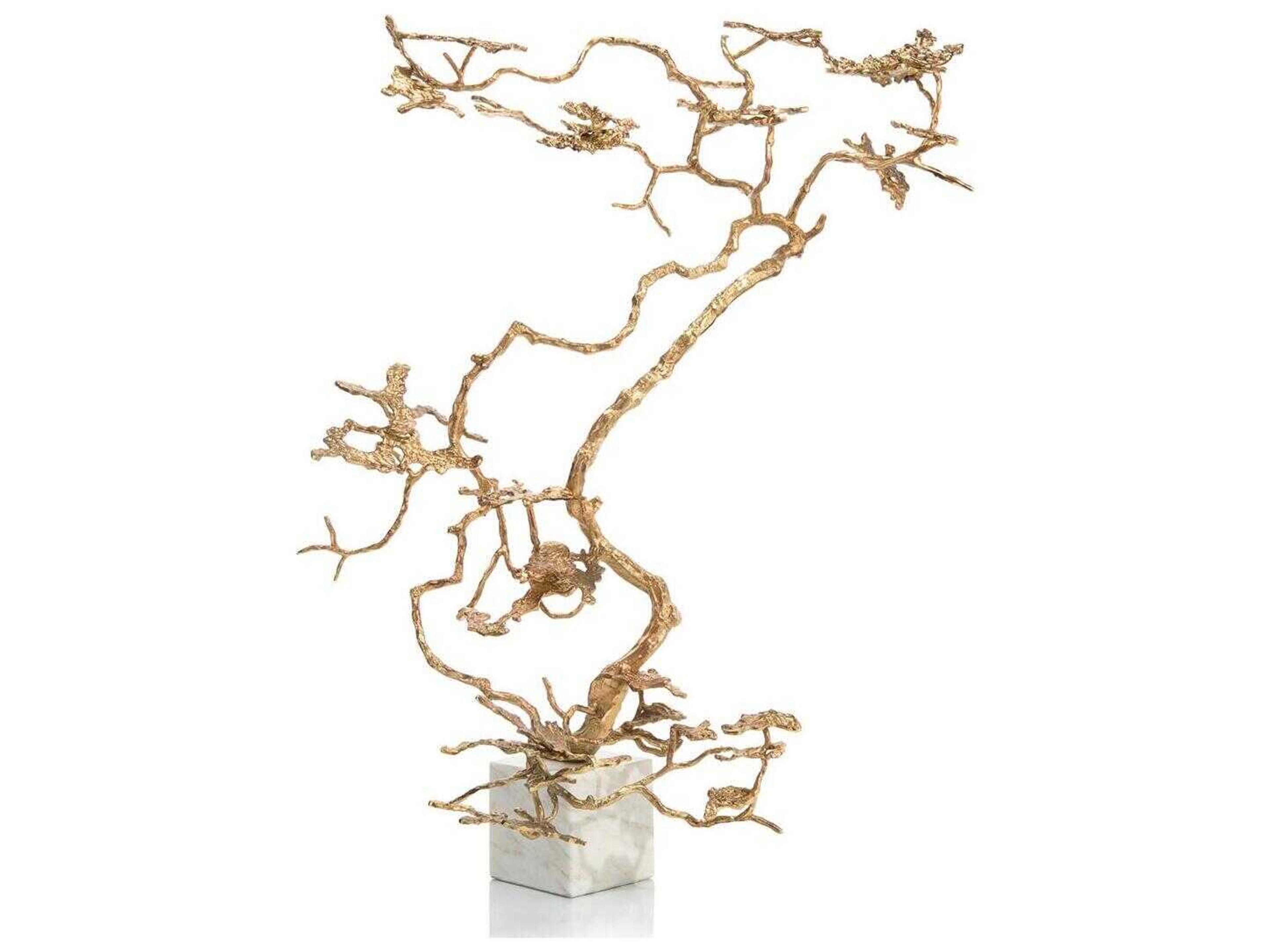 Gold Bonsai Sculpture