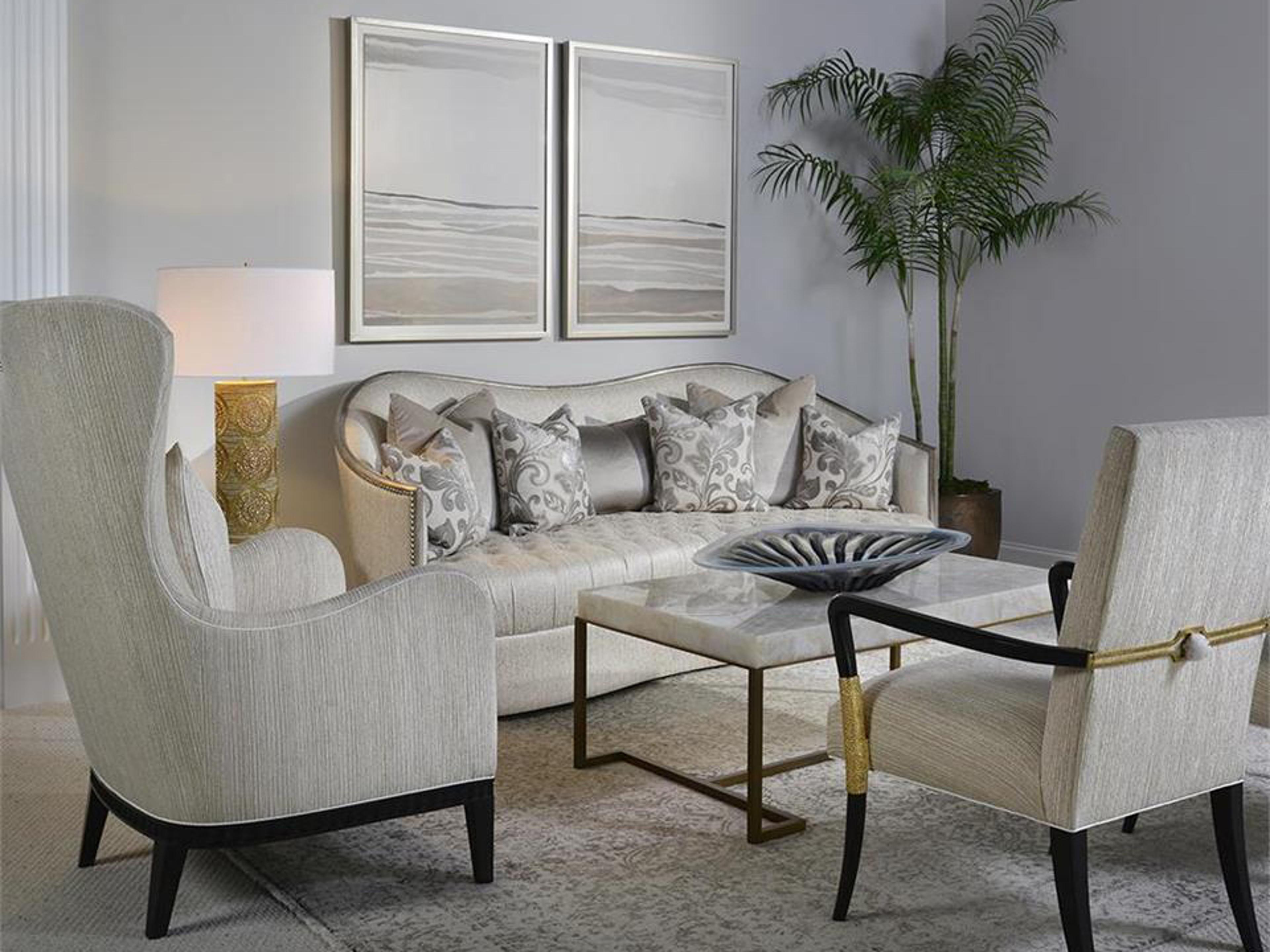 John Richard Rays of Blue and White Decorative Glass Charger