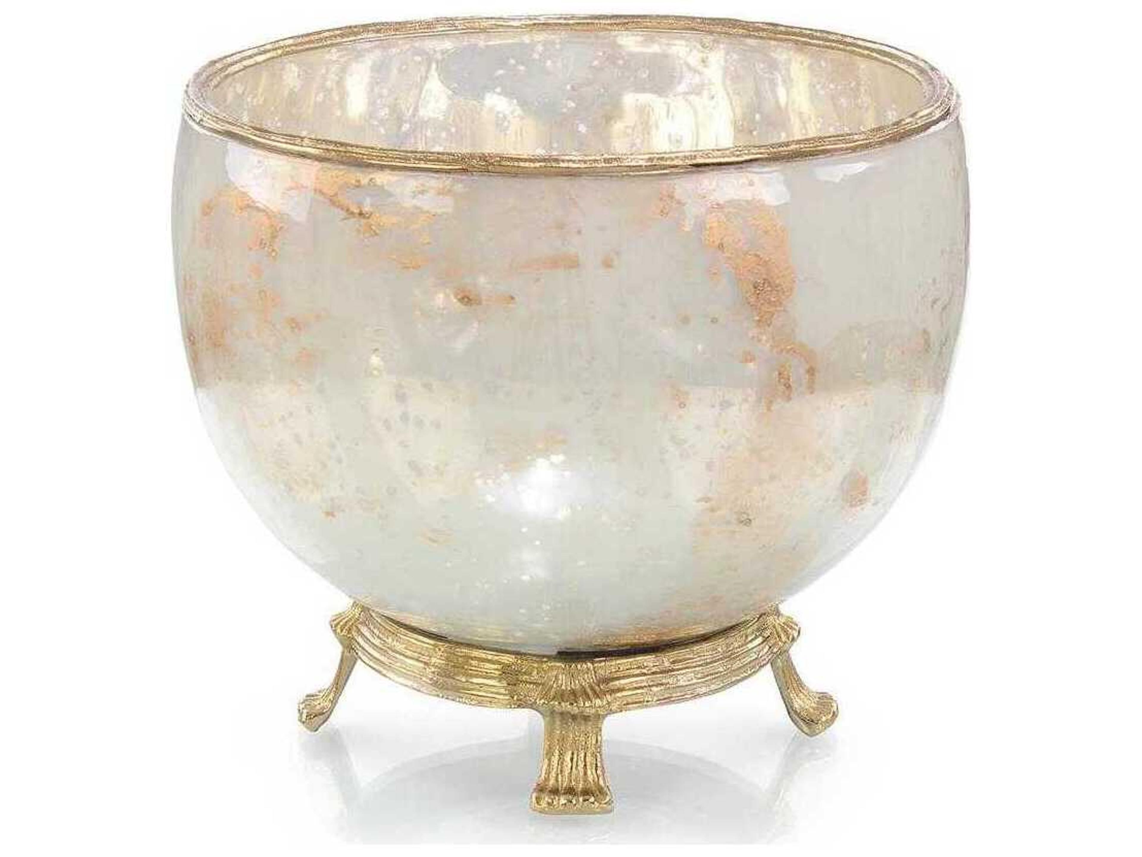 John Richard Simply Classic Pearlized White Decorative Bowl
